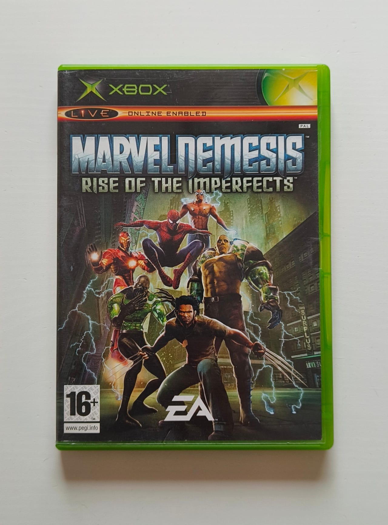 Marvel Nemesis Rise of the Imperfects , Xbox
