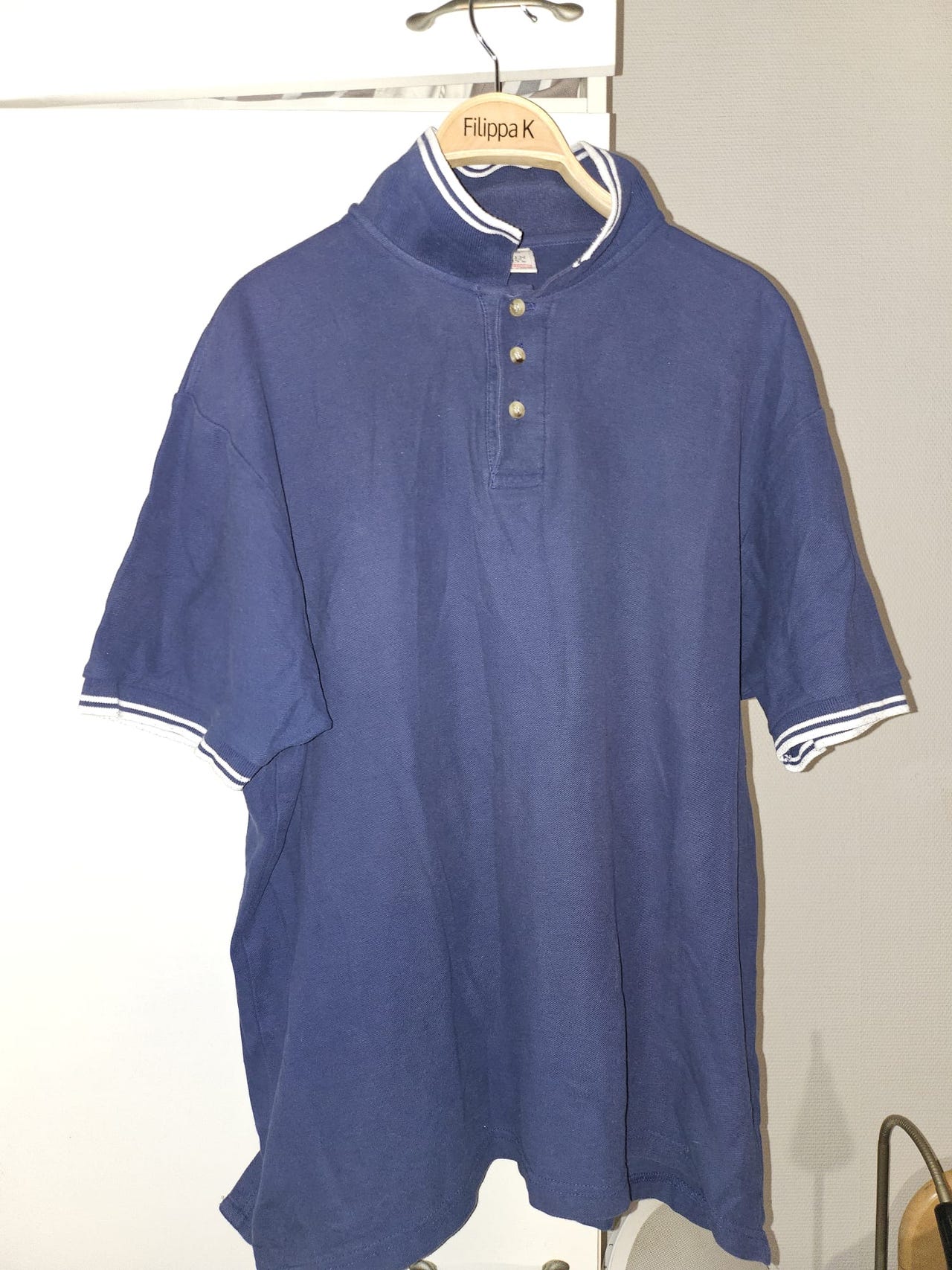 Vintage 90-luvun Screen Stars Fruit of the Loom polo-paita tumman