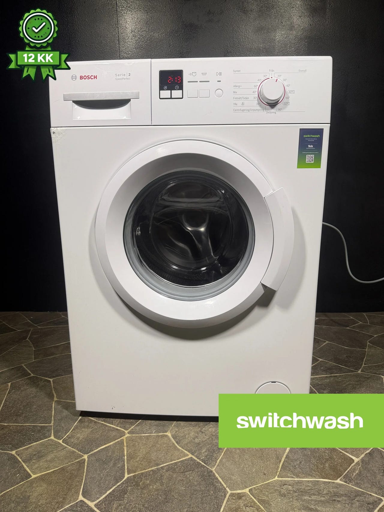 Bosch Serie 2 Speedperfect 6kg Pesukone