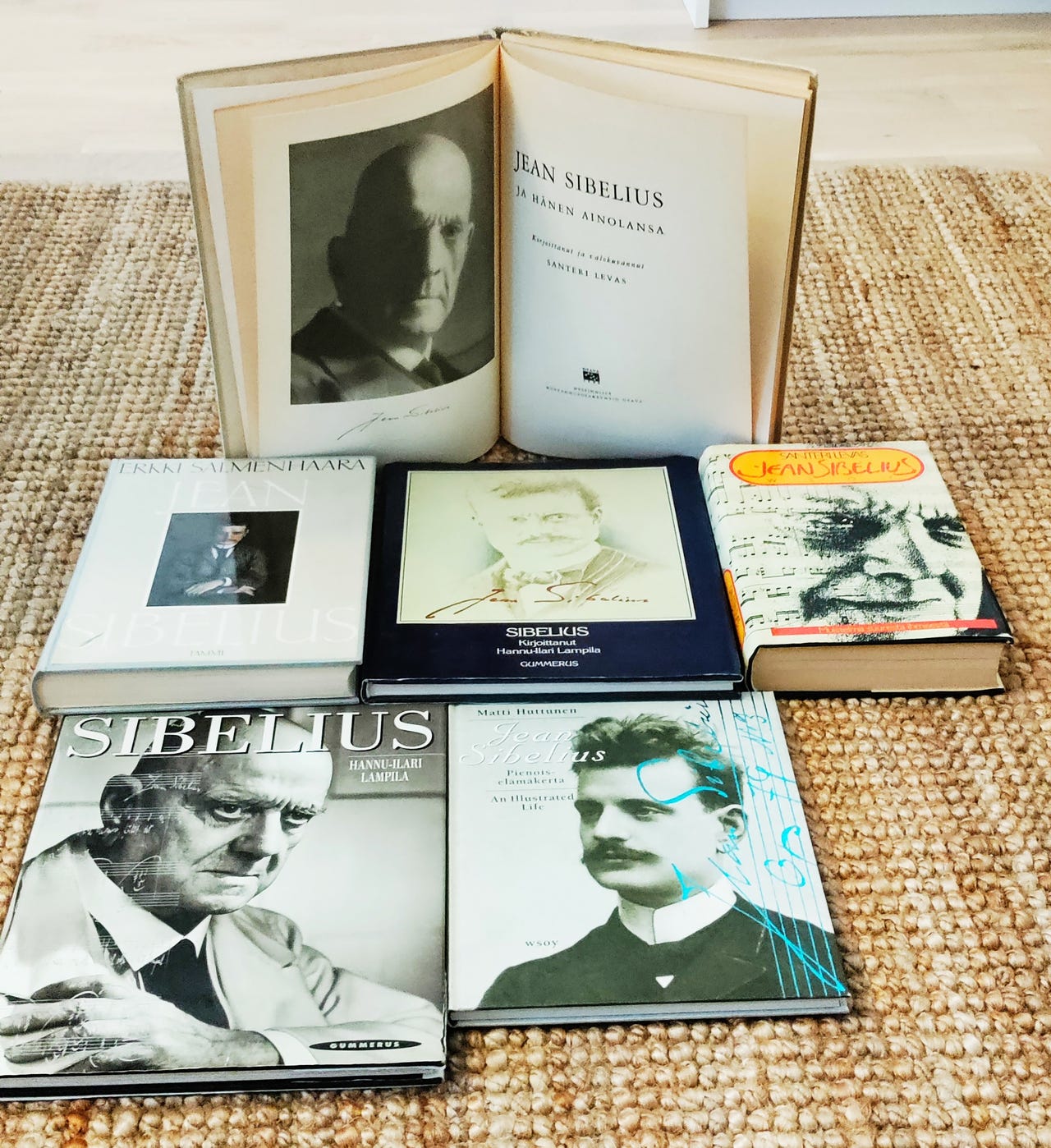 Jean Sibelius - kirjoja