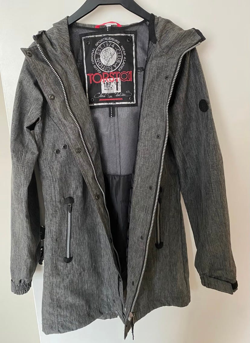 Hupullinen takki