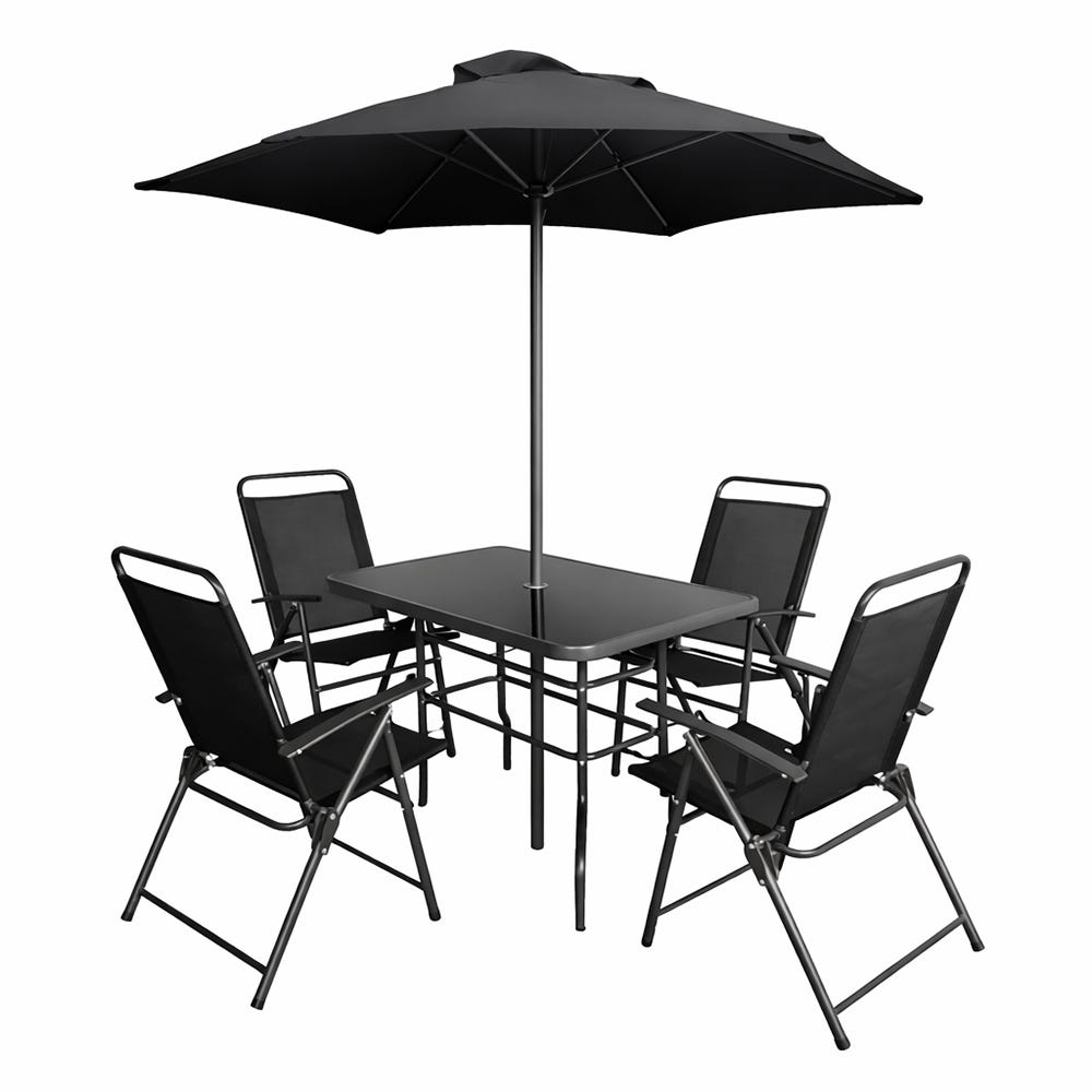 Puutarhakalusteryhmä 6-osainen