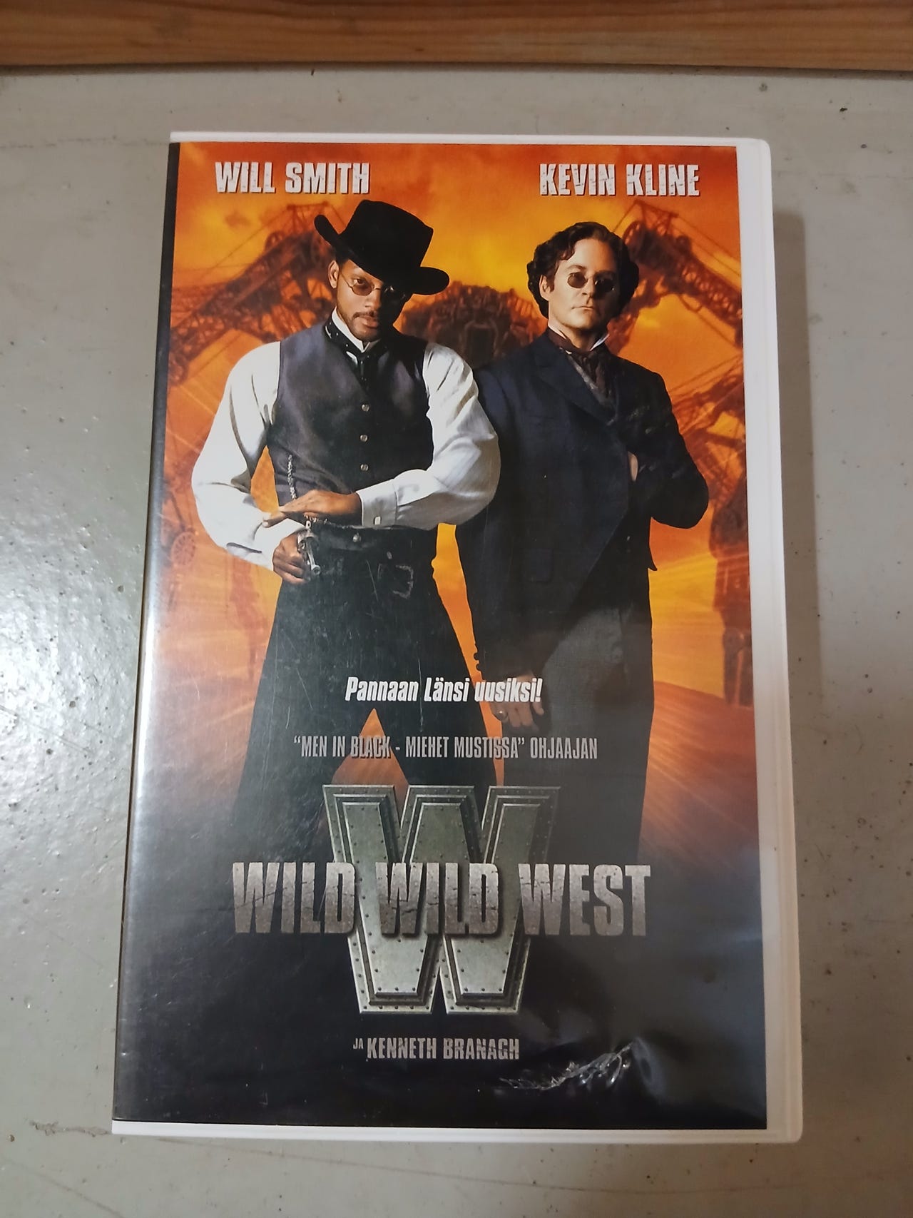 Wild wild west VHS elokuva