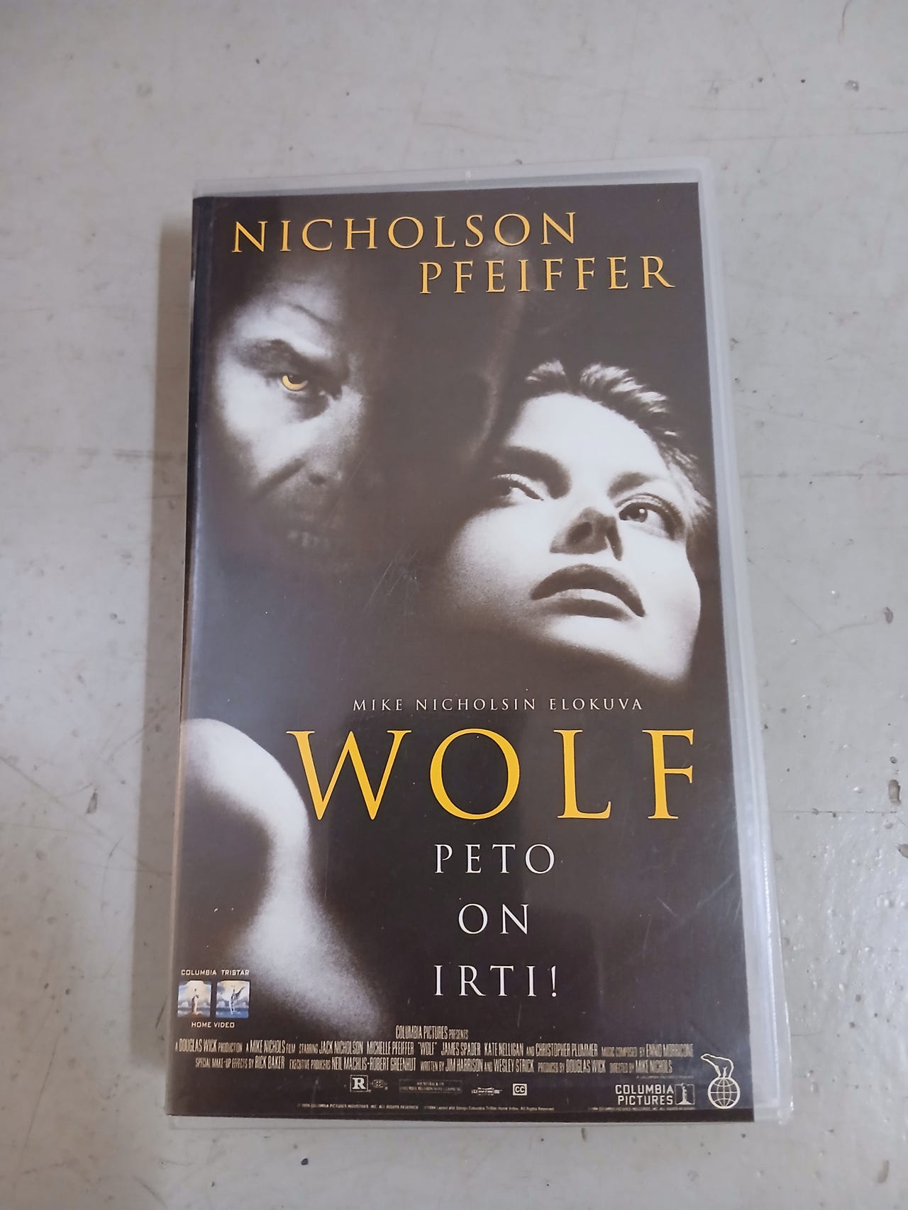 Wolf VHS elokuva