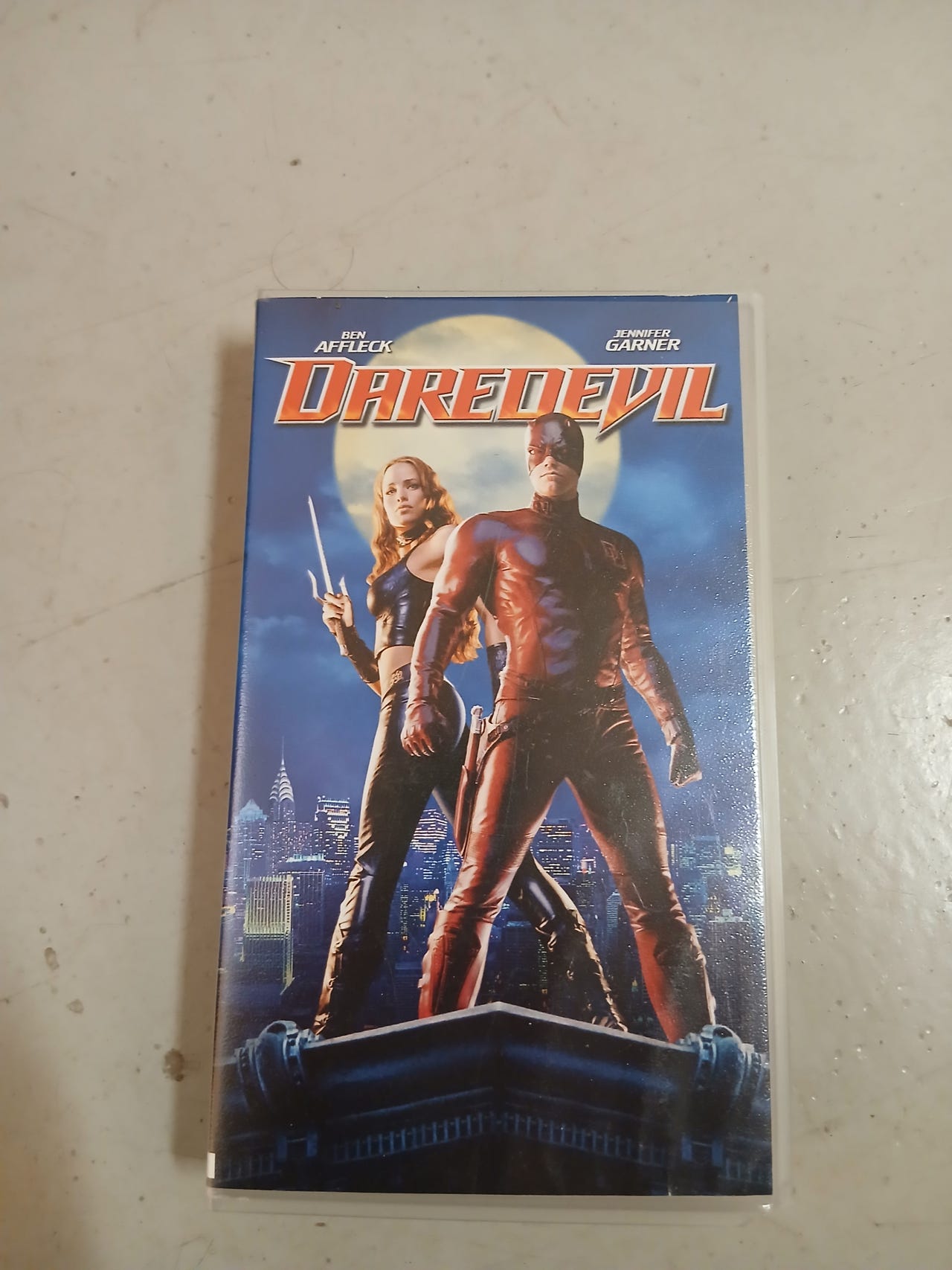Daredevil VHS elokuva