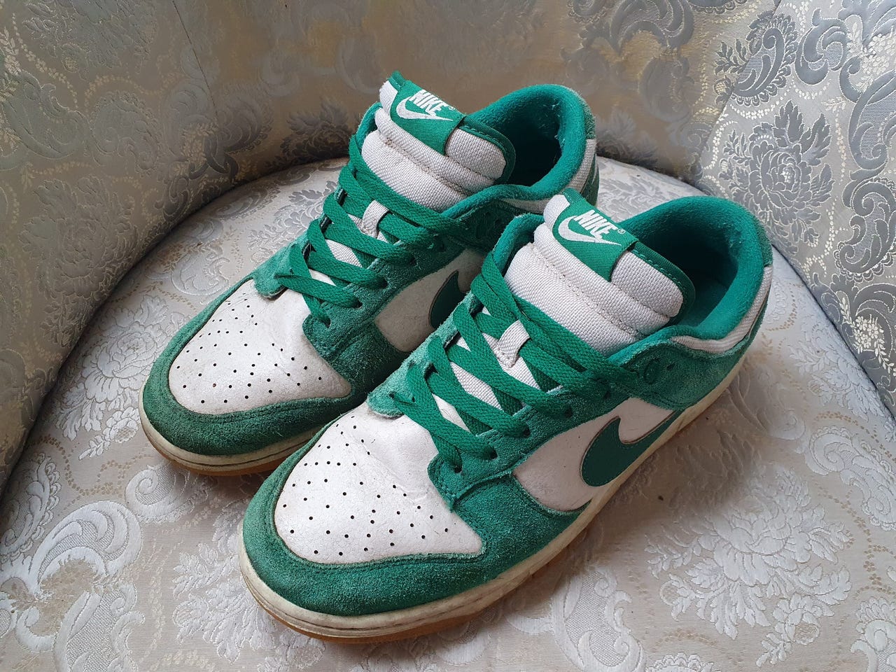 Nike dunk low phantom/malachite koko 43