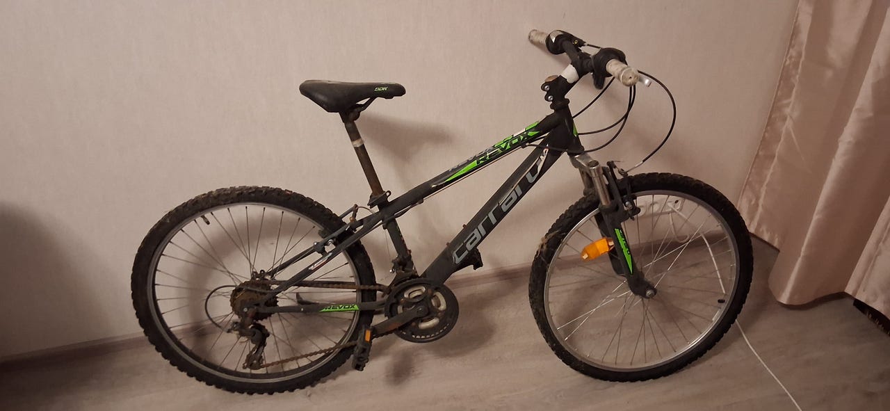 24 carraro revox maastopyörä kunnostettavaksi