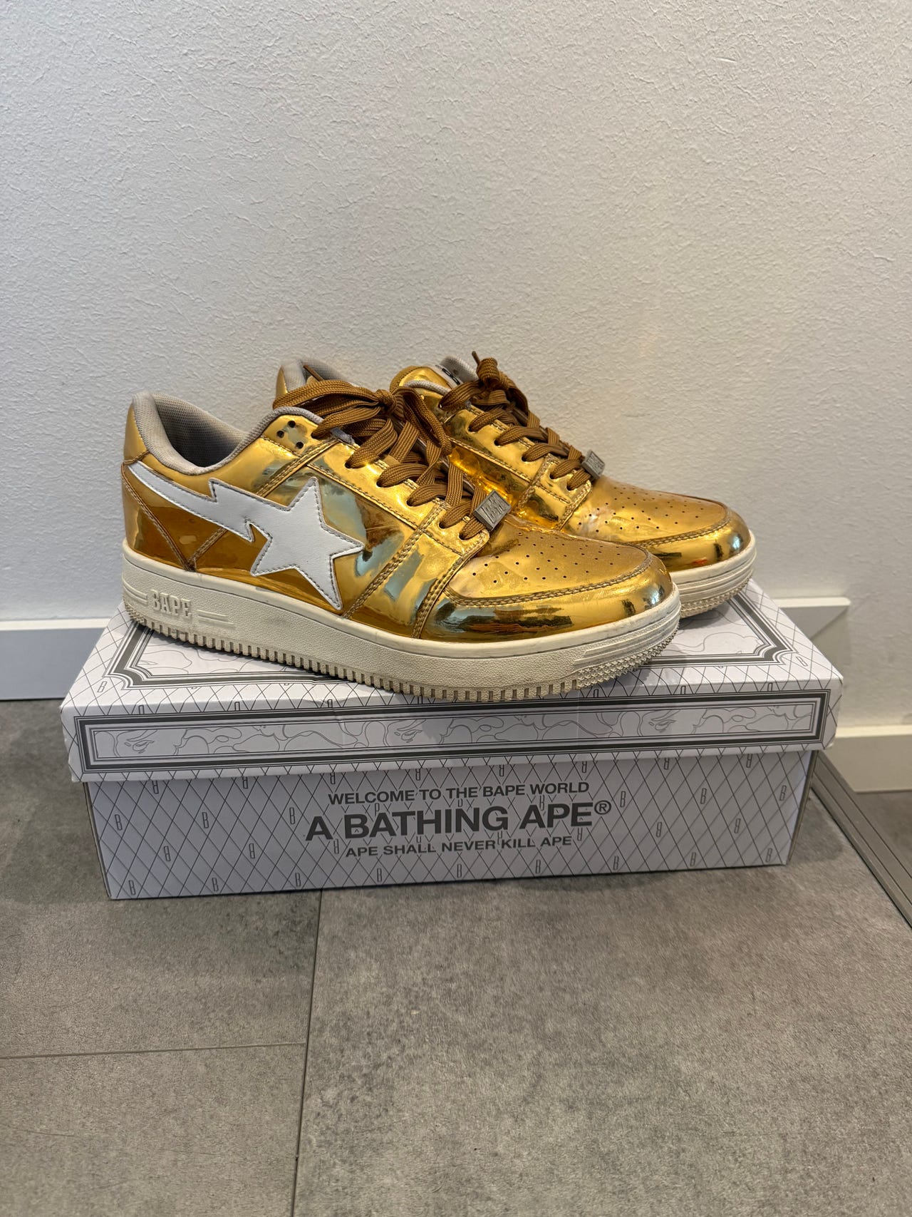 BAPESTA GOLD FOIL