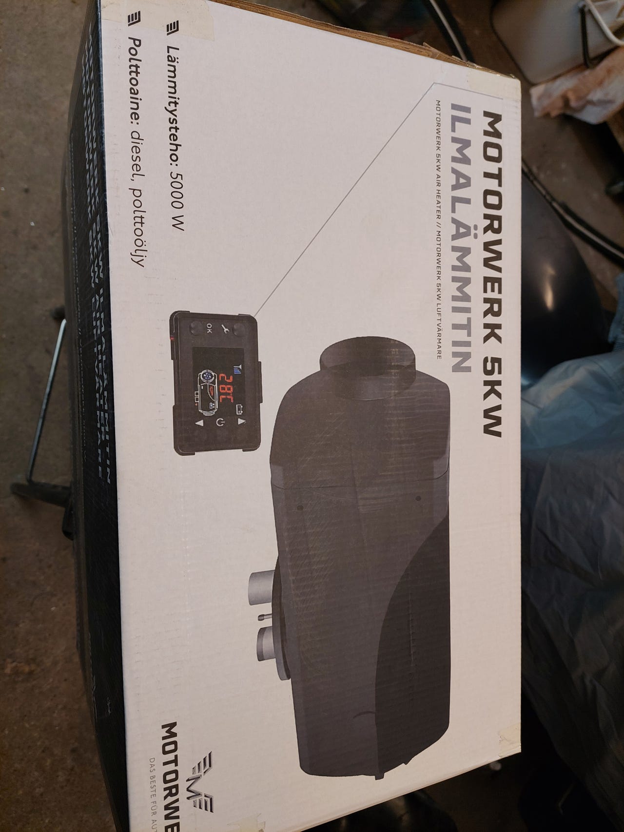 Lämmityslaite 5kw webasto eberi