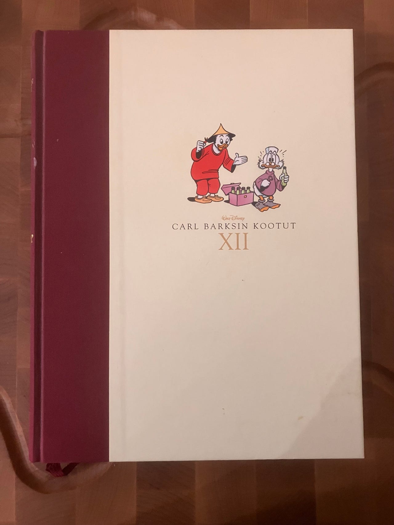 Carl Barksin kootut XII kovakantinen sarjakuvakirja