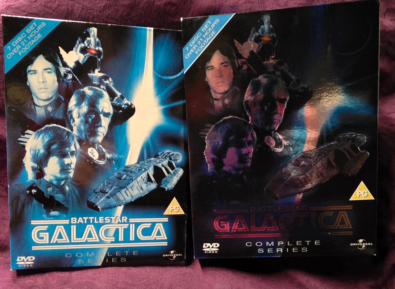 Battlestar Galactica The Complete Series DVD-boksi