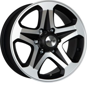 7X16 6X139.7 ET30 KR110.1 ACC Avenger satin black
