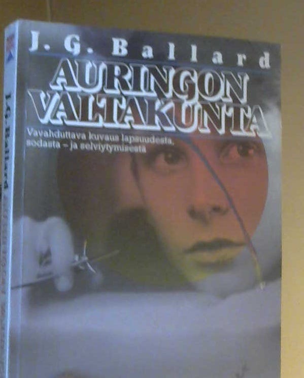 J.G. Ballard: Auringon valtakunta (nidottu, suomenkielinen, 1988)