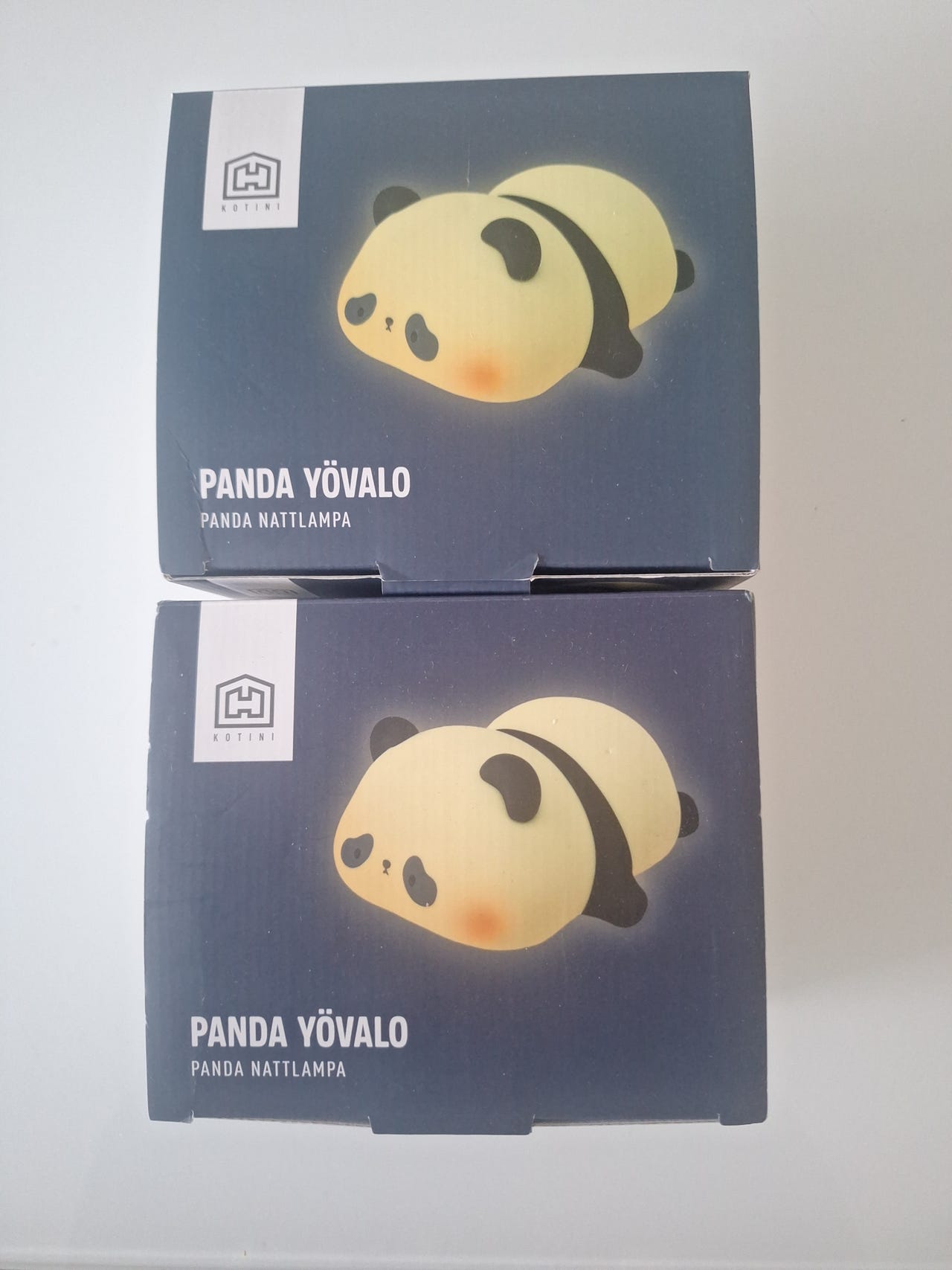 Panda-yövalo 2kpl