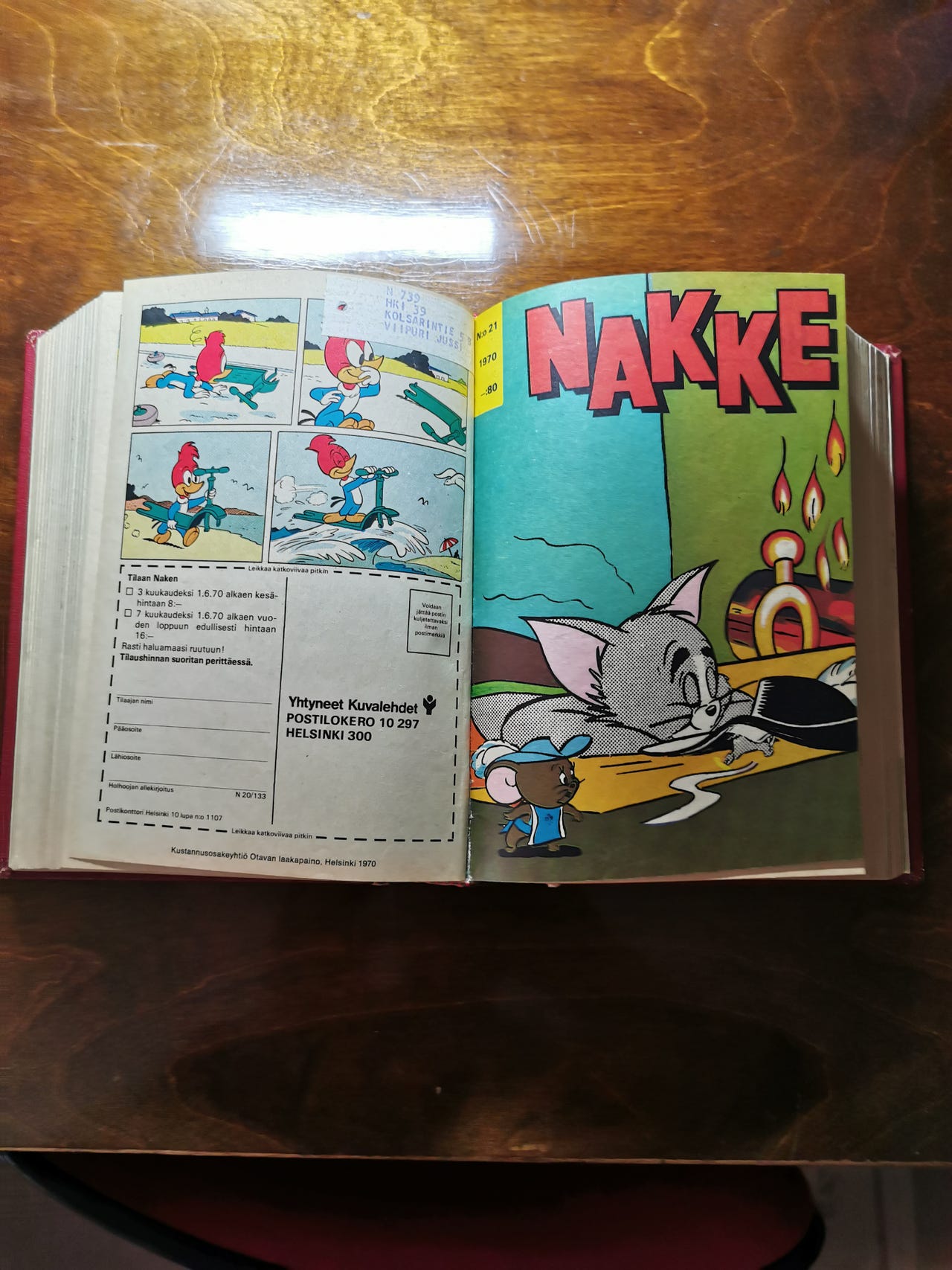 Nakke vuosikerta 1970