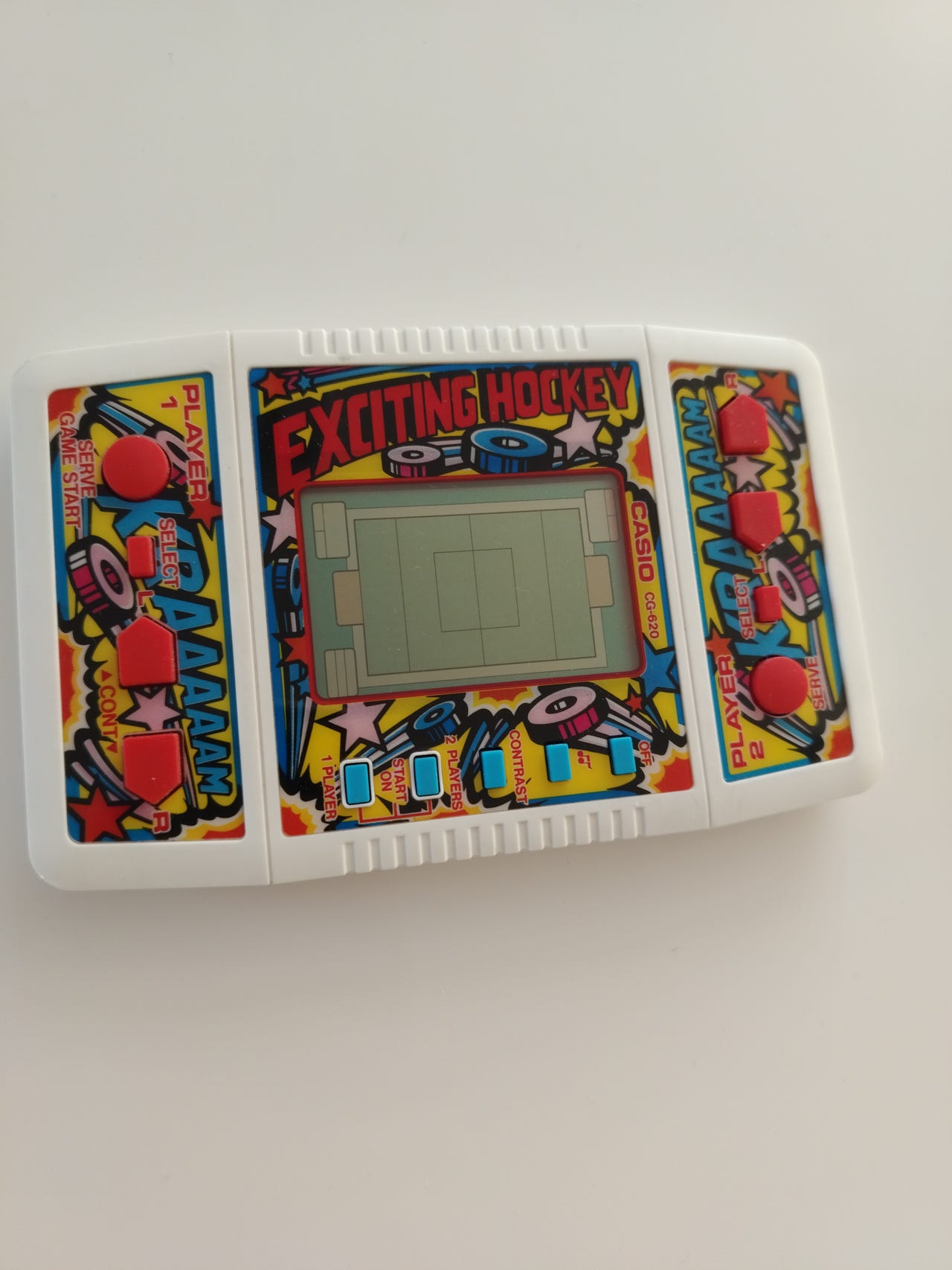 Casio Exciting Hockey 1987 retropeli