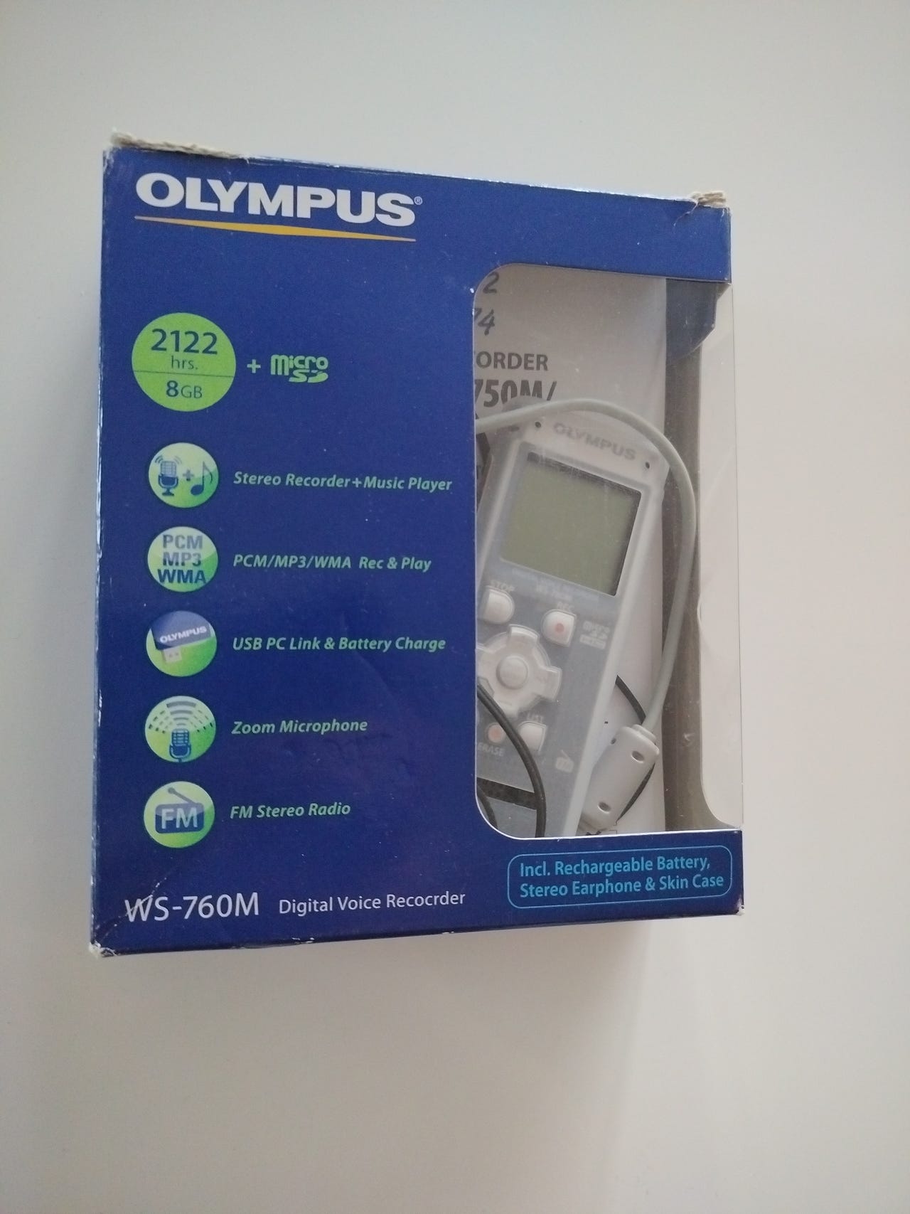 Olympus Digital Voice Recorder WS-760M