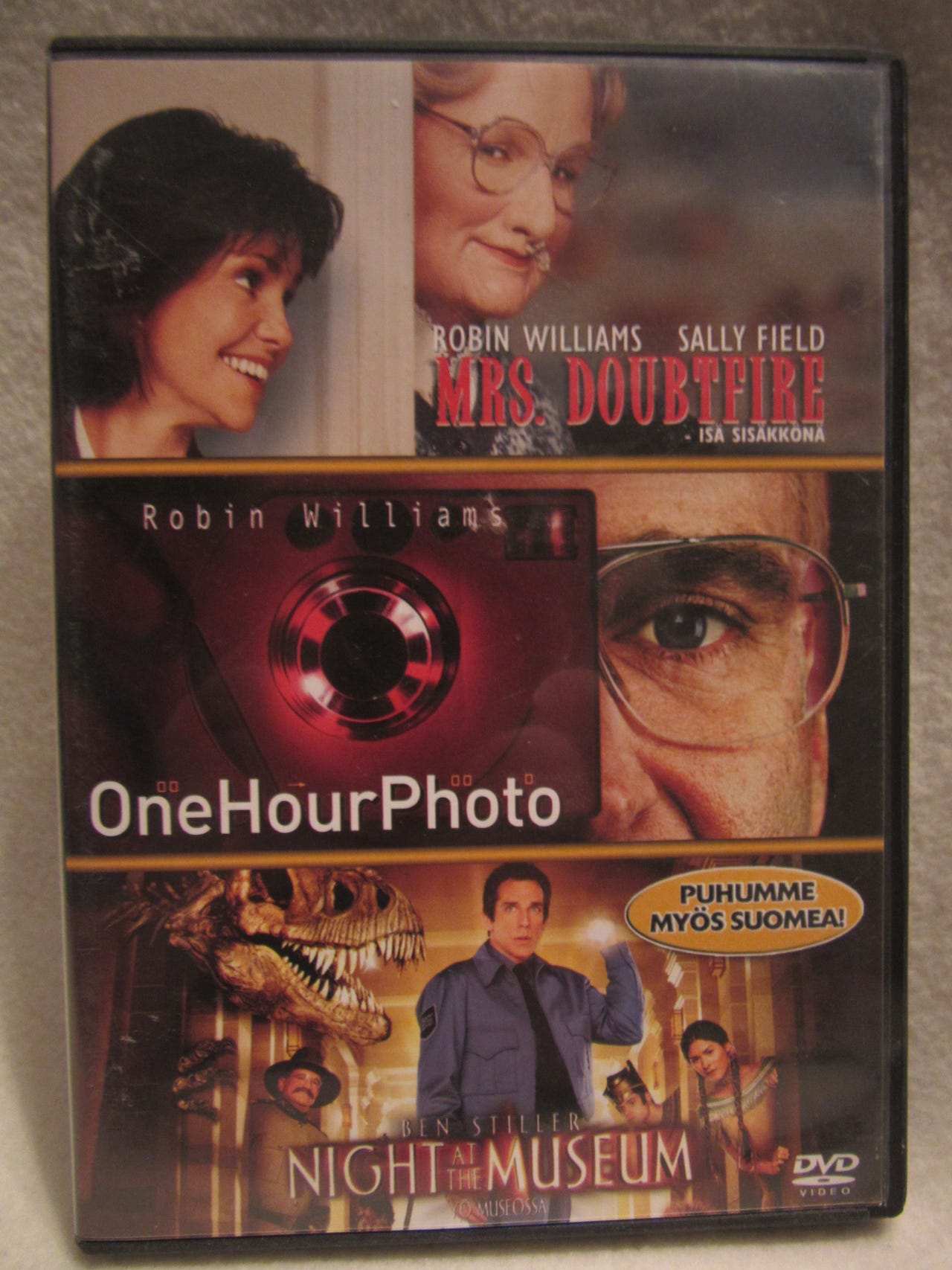 Robin Williams movie box dvd
