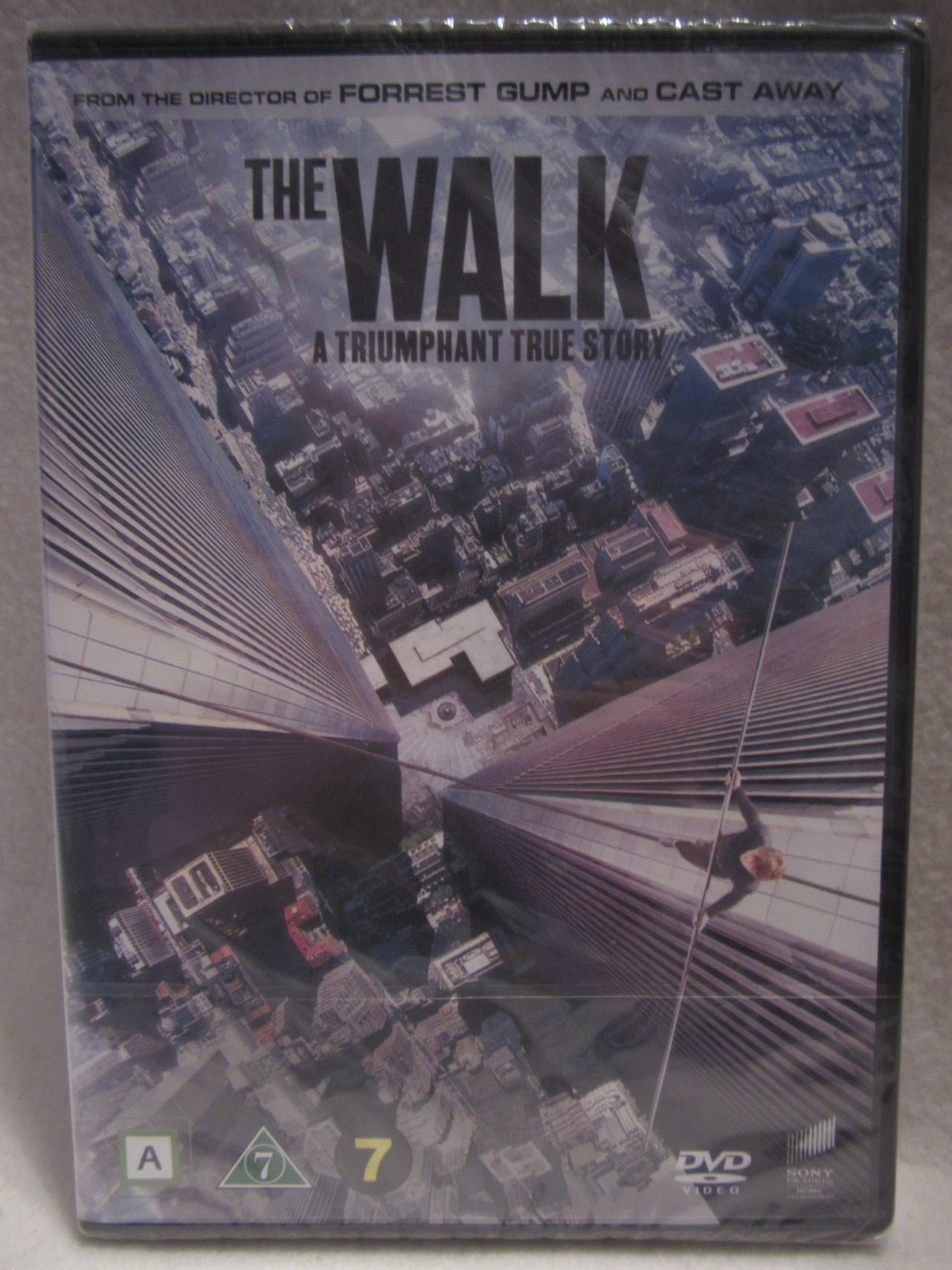 The Walk dvd uusi