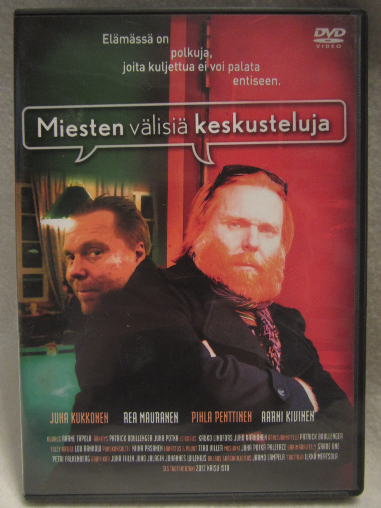 Miesten välisiä keskusteluja dvd