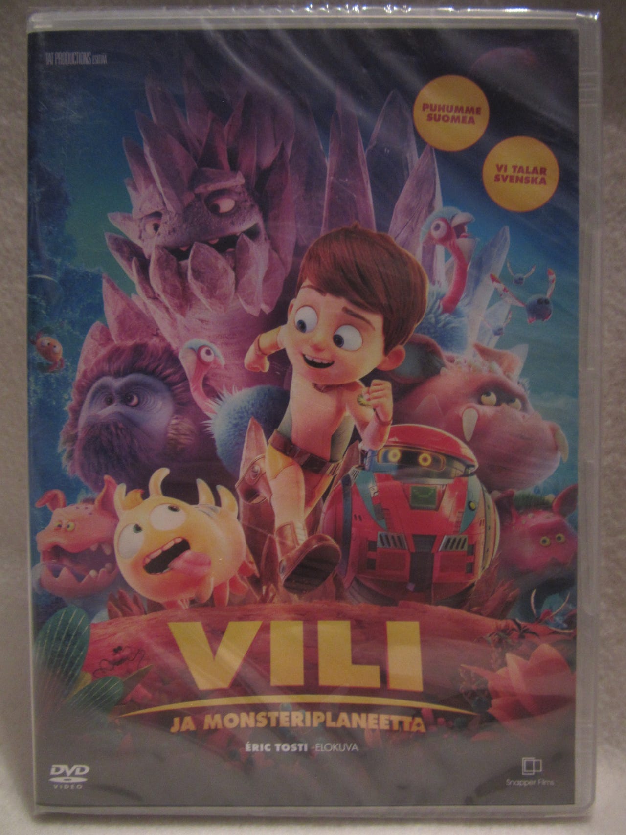Vili ja monsteriplaneetta dvd uusi