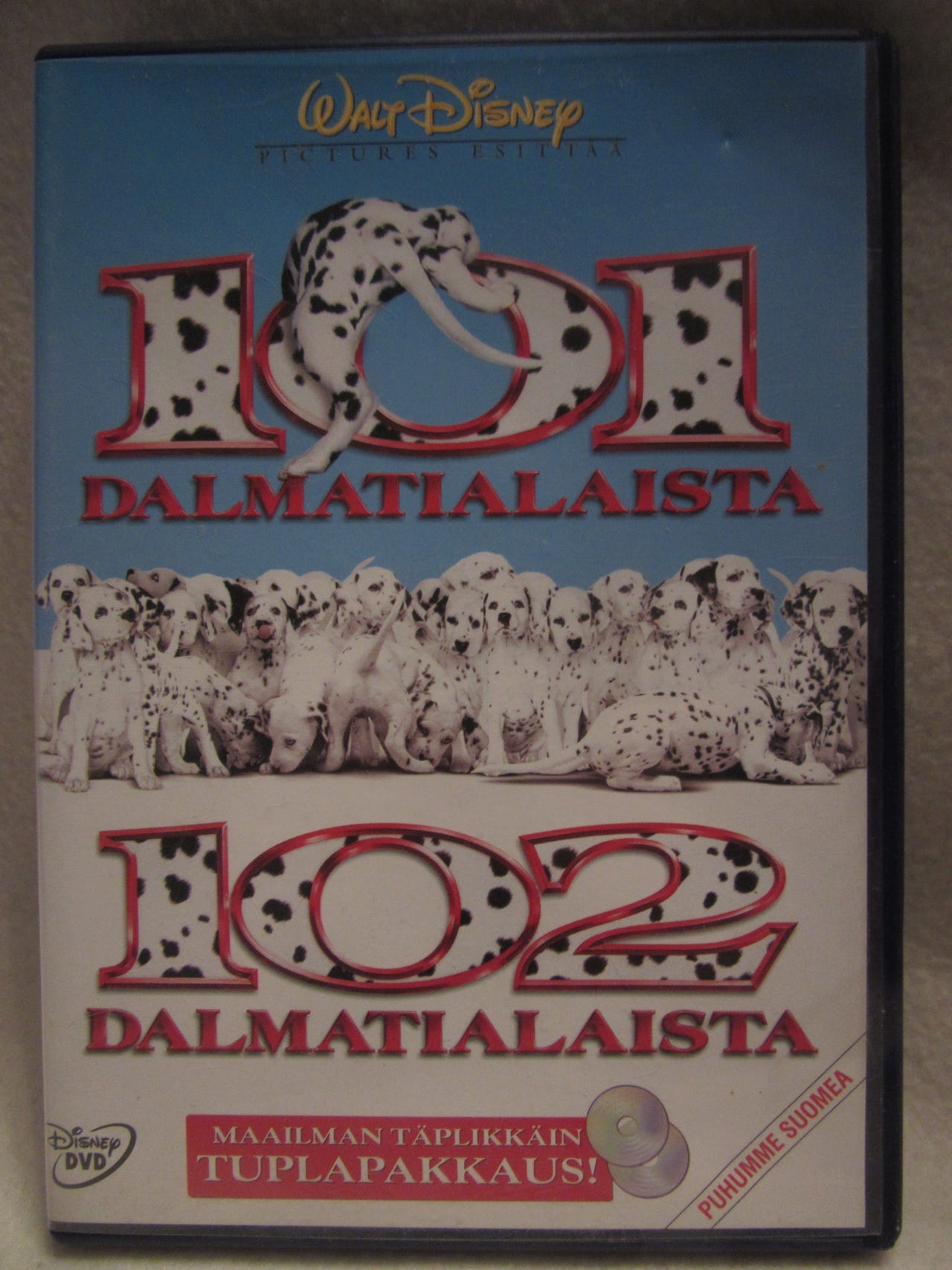 101 Dalmatialaista / 102 Dalmatialaista tupla dvd