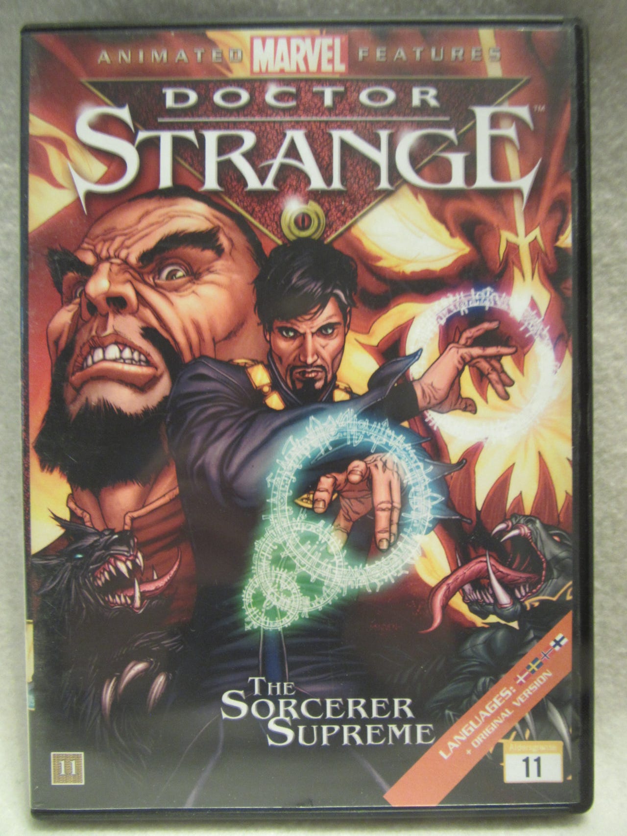 Doctor Strange dvd