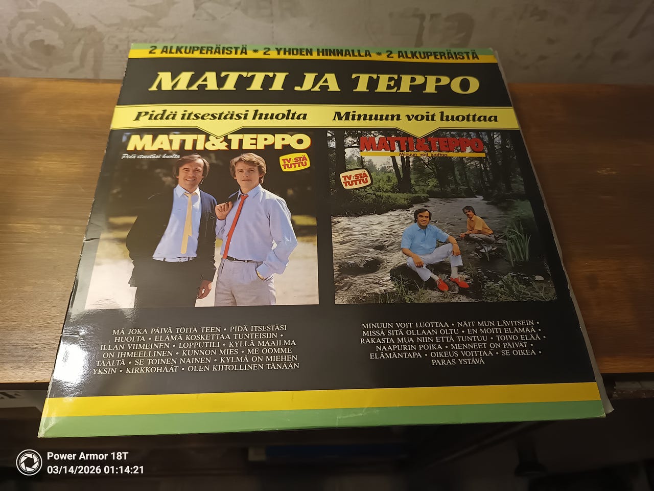 Matti ja Teppo - pidä itsestäsi huolta sekä minuun voi luottaa tu