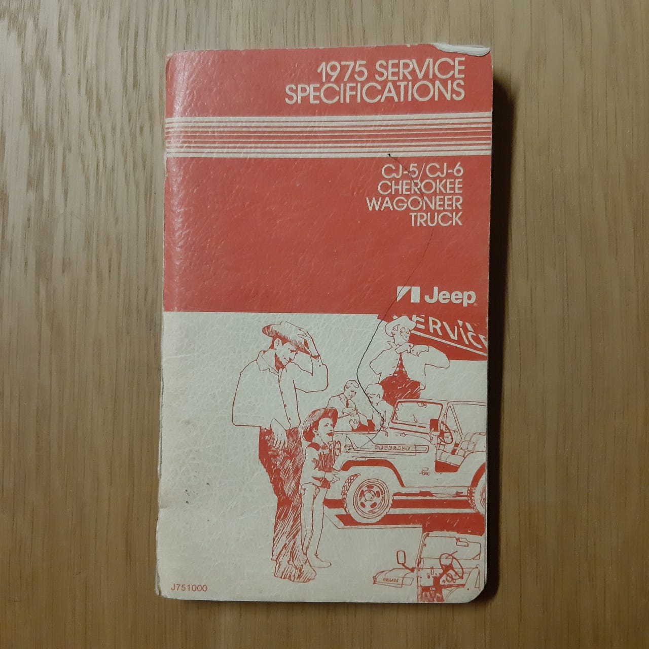 1975 JEEP Service Specifications