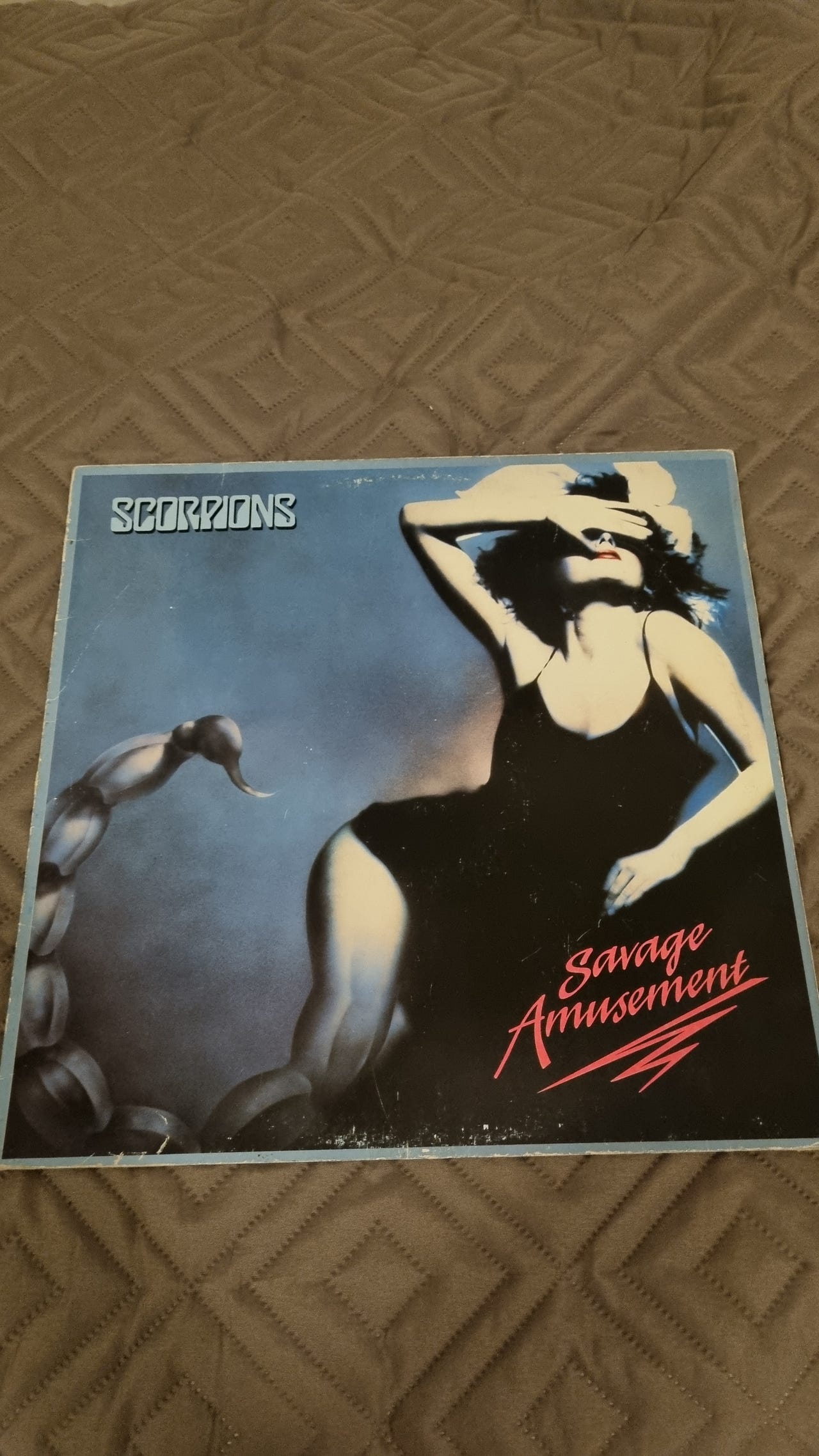 Scorpions Savage Amusement vinyylilevy