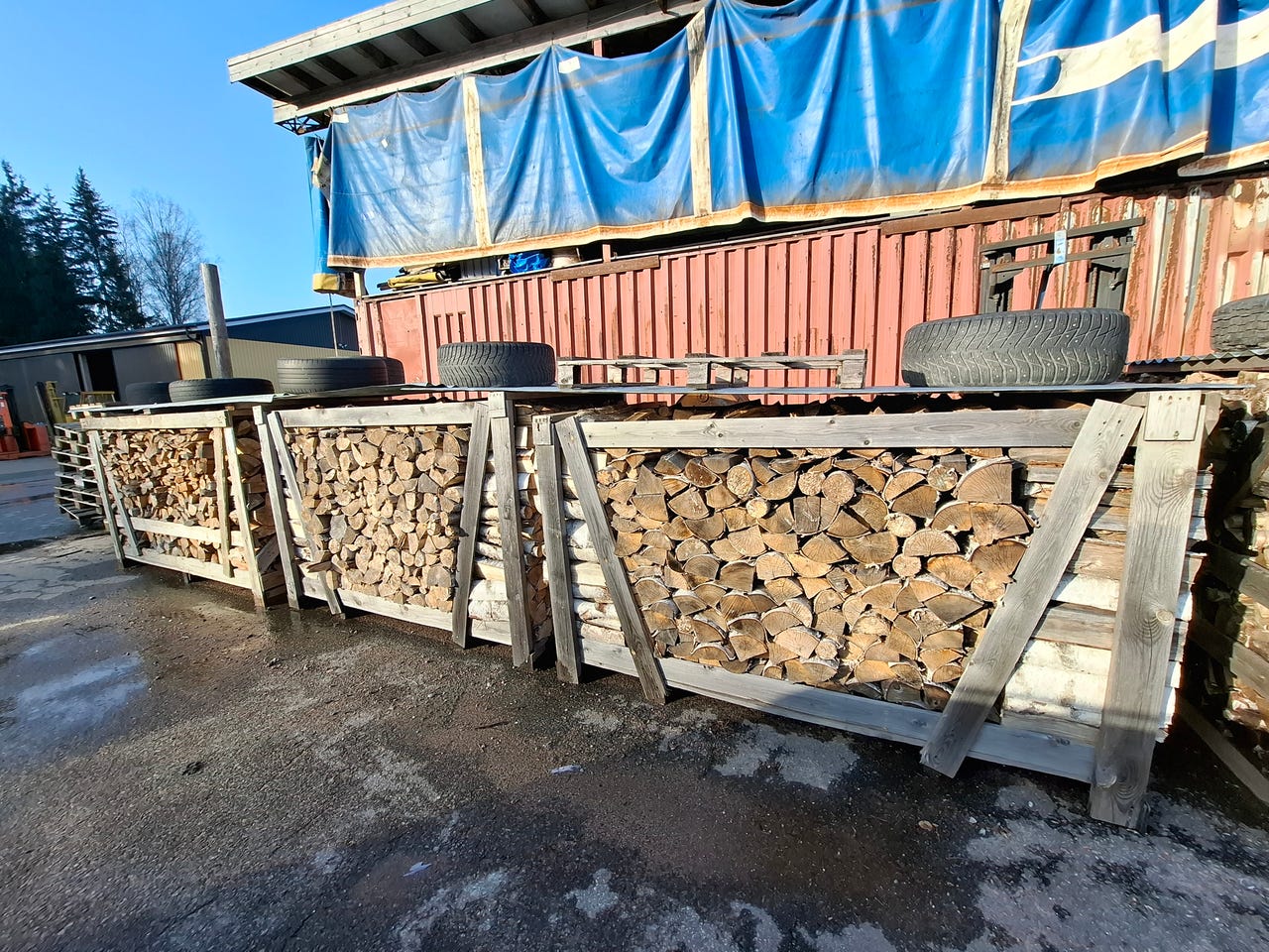 Polttopuuta koivu, mänty, kuusi, seka klapia Riihimäki/Loppi