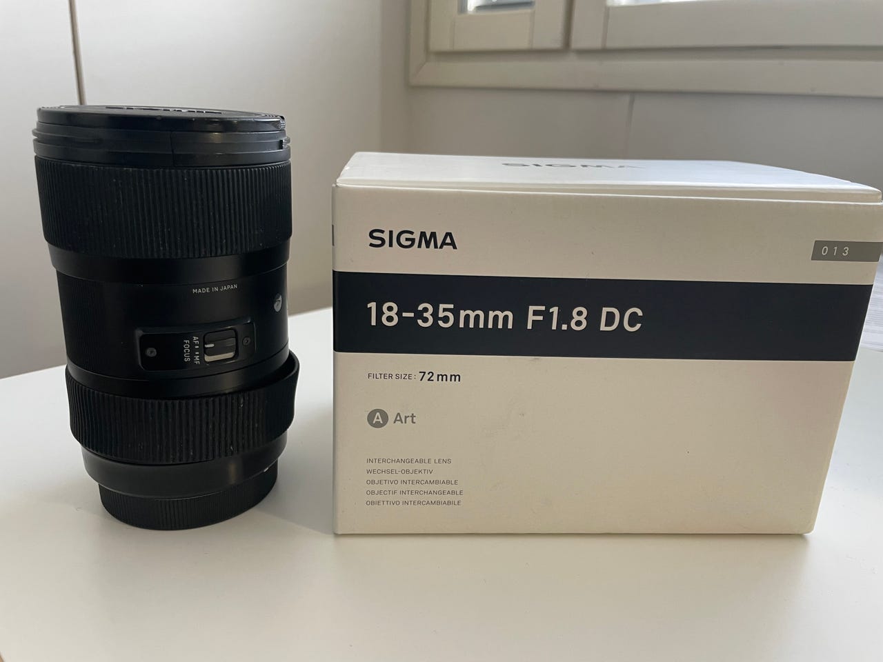 Sigma 18-35mm F1.8 DC Art -objektiivi | Tori
