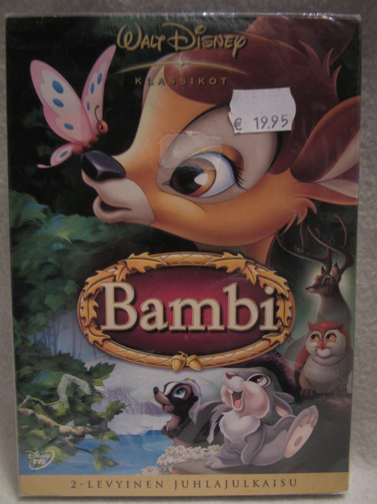 Bambi tupla dvd uusi