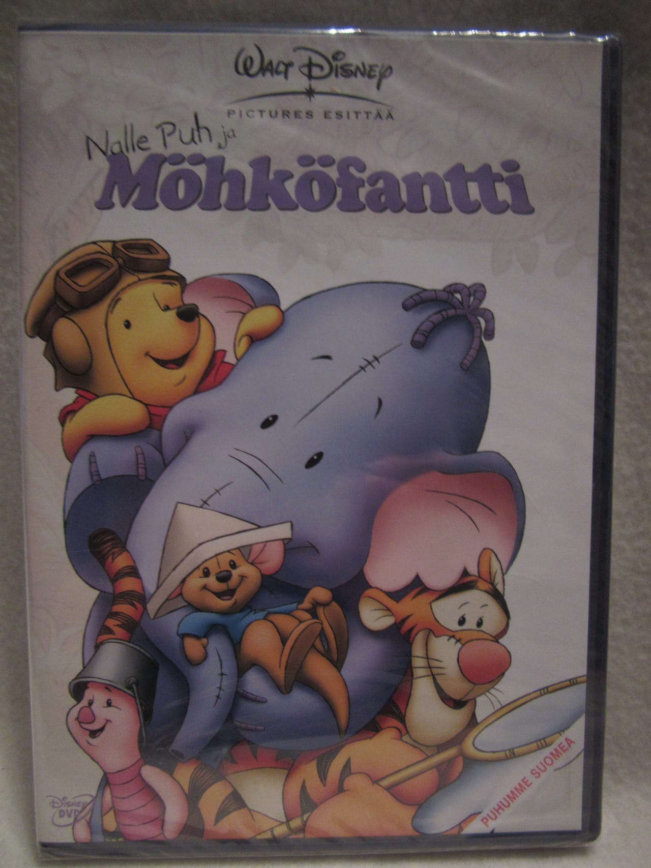 Nalle Puh ja Möhköfantti dvd uusi