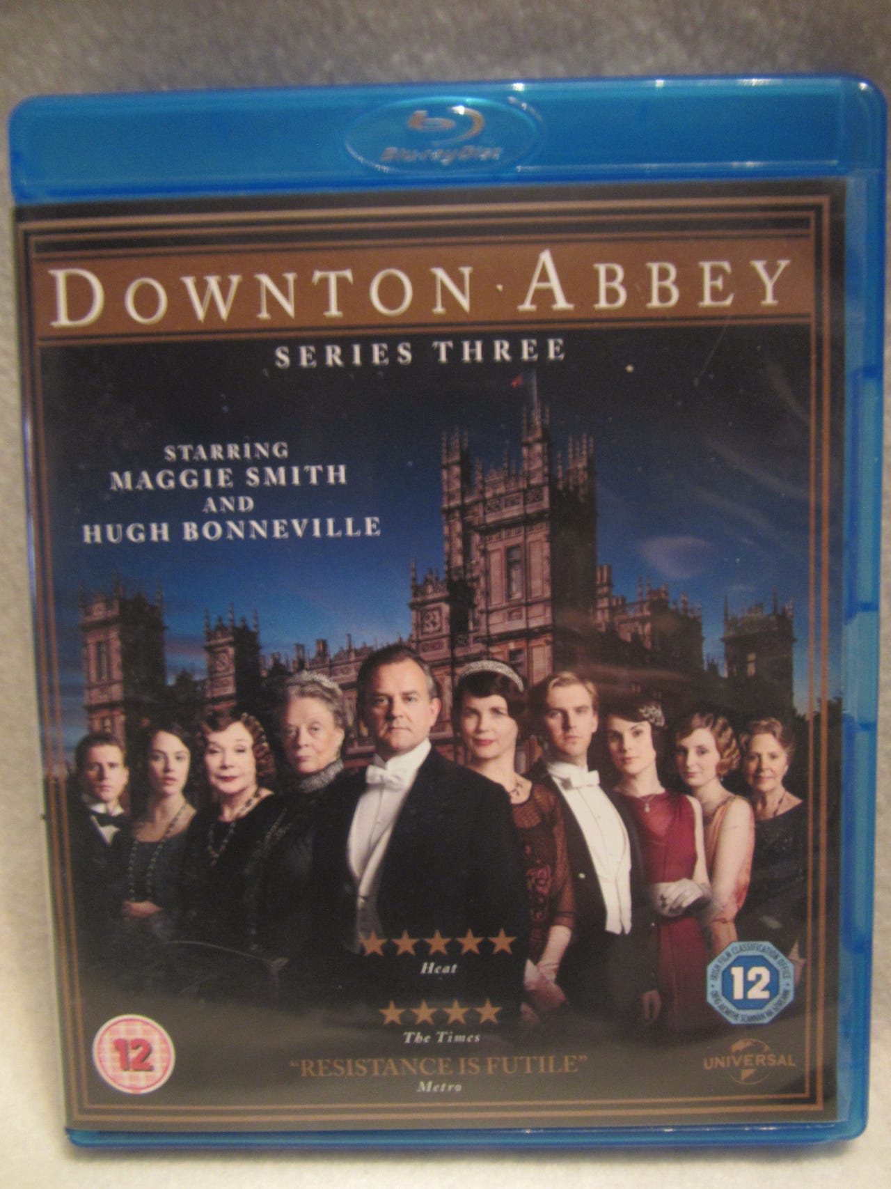 Downton Abbey kausi 3 blu-ray