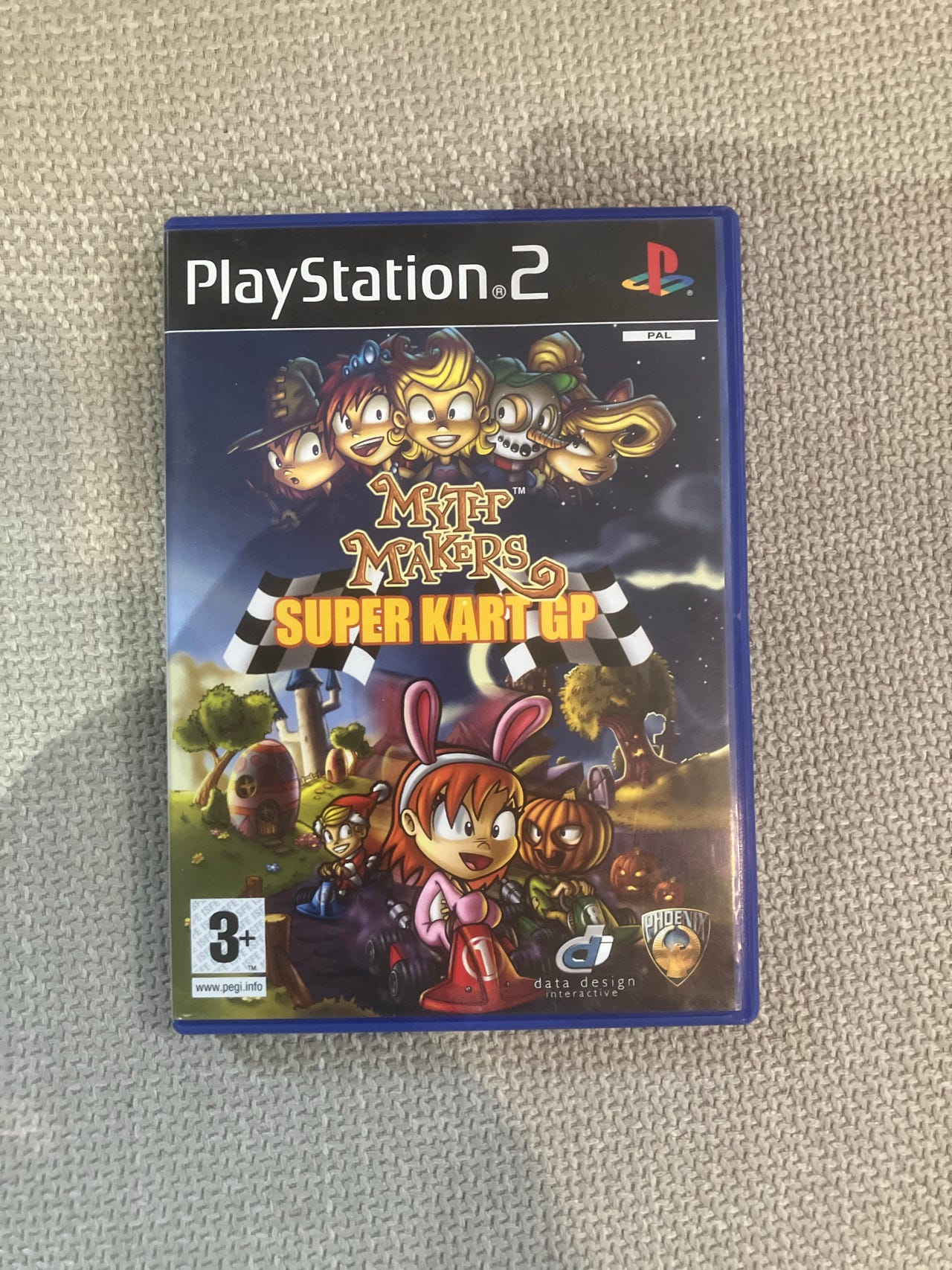 Jeu PS2 Myth Makers Super Kart GP, Neuf Sous Blister, Sony PlayStation 2