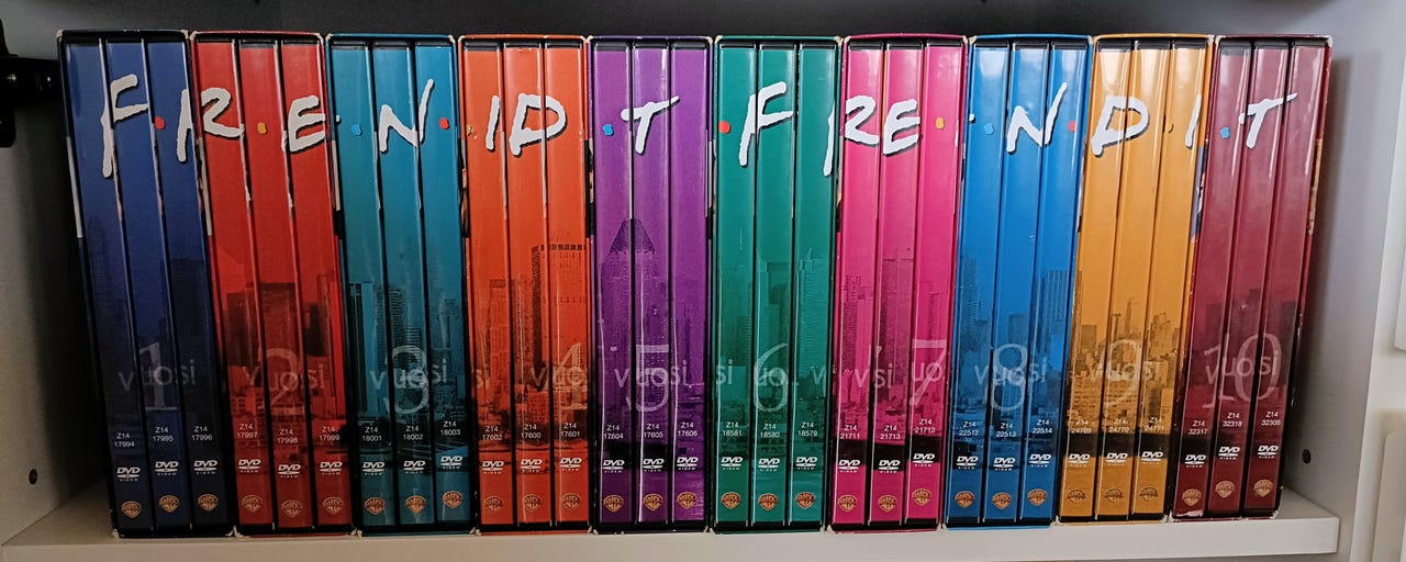 Frendit DVD-sarja, kaikki kaudet!