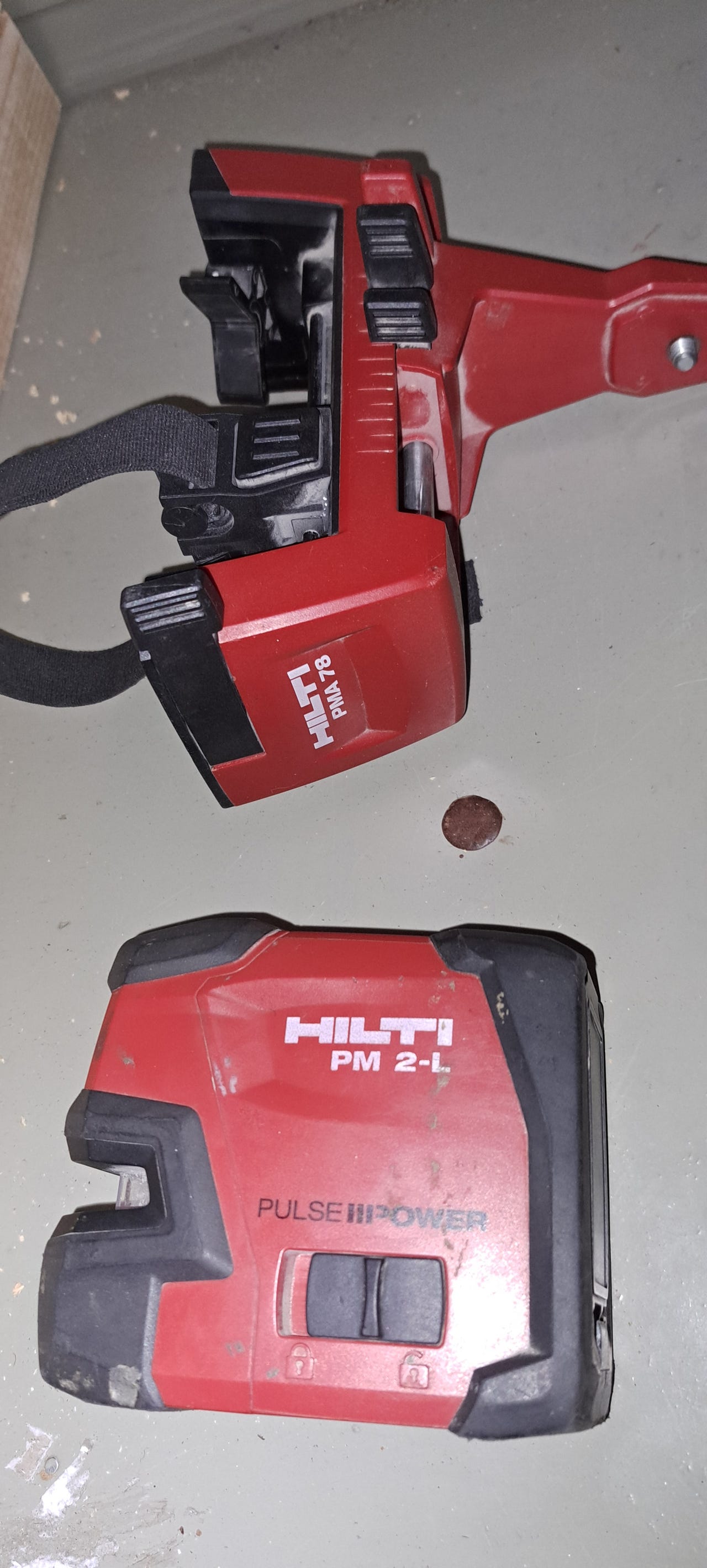 Laser Hilti PM 2-LG 02 - Bricolage