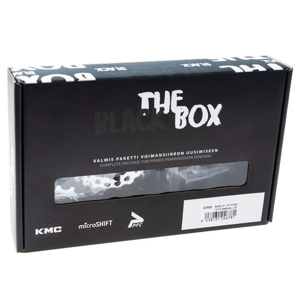 BlackBox 10-v: KMC X10 ketju + CS-H100 kasettipakka 11-36