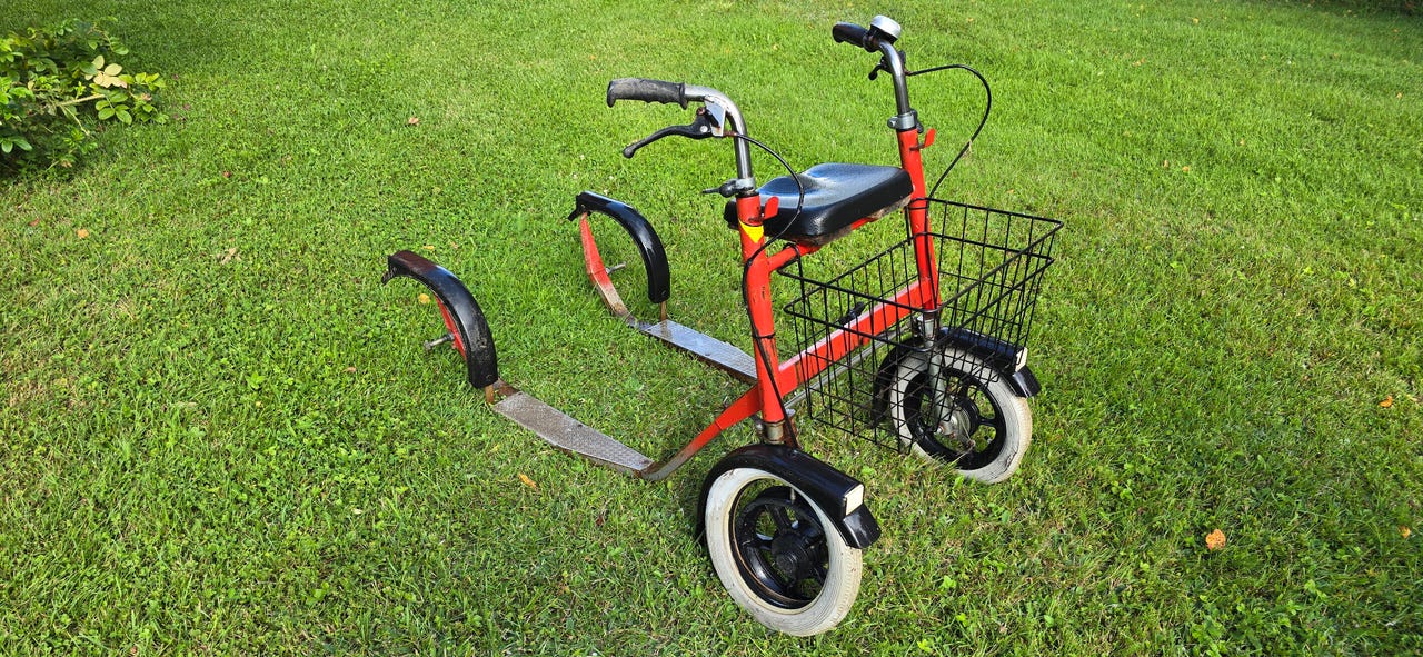 Esla potkupörä varaosiksi