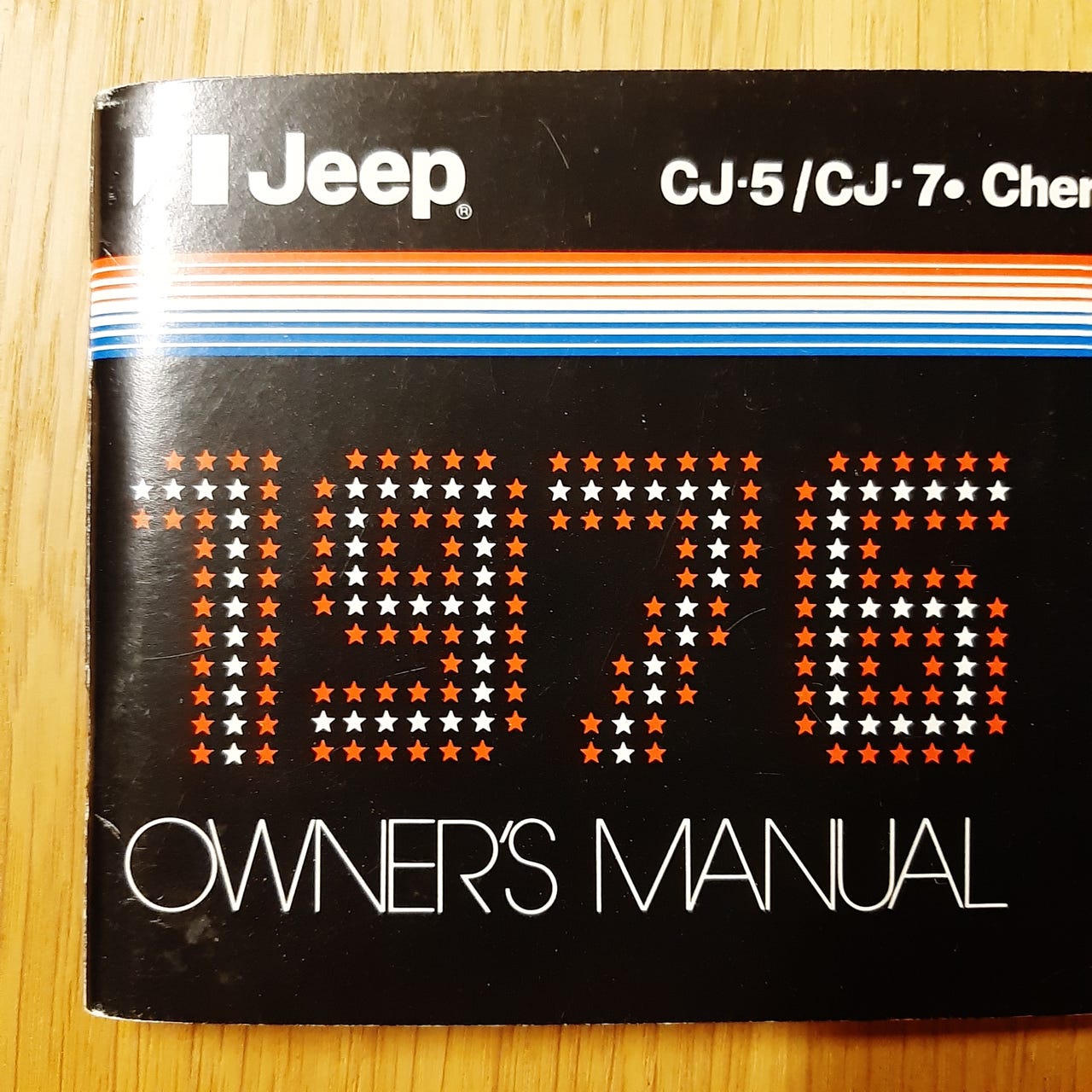 1976 JEEP Owner's Manual