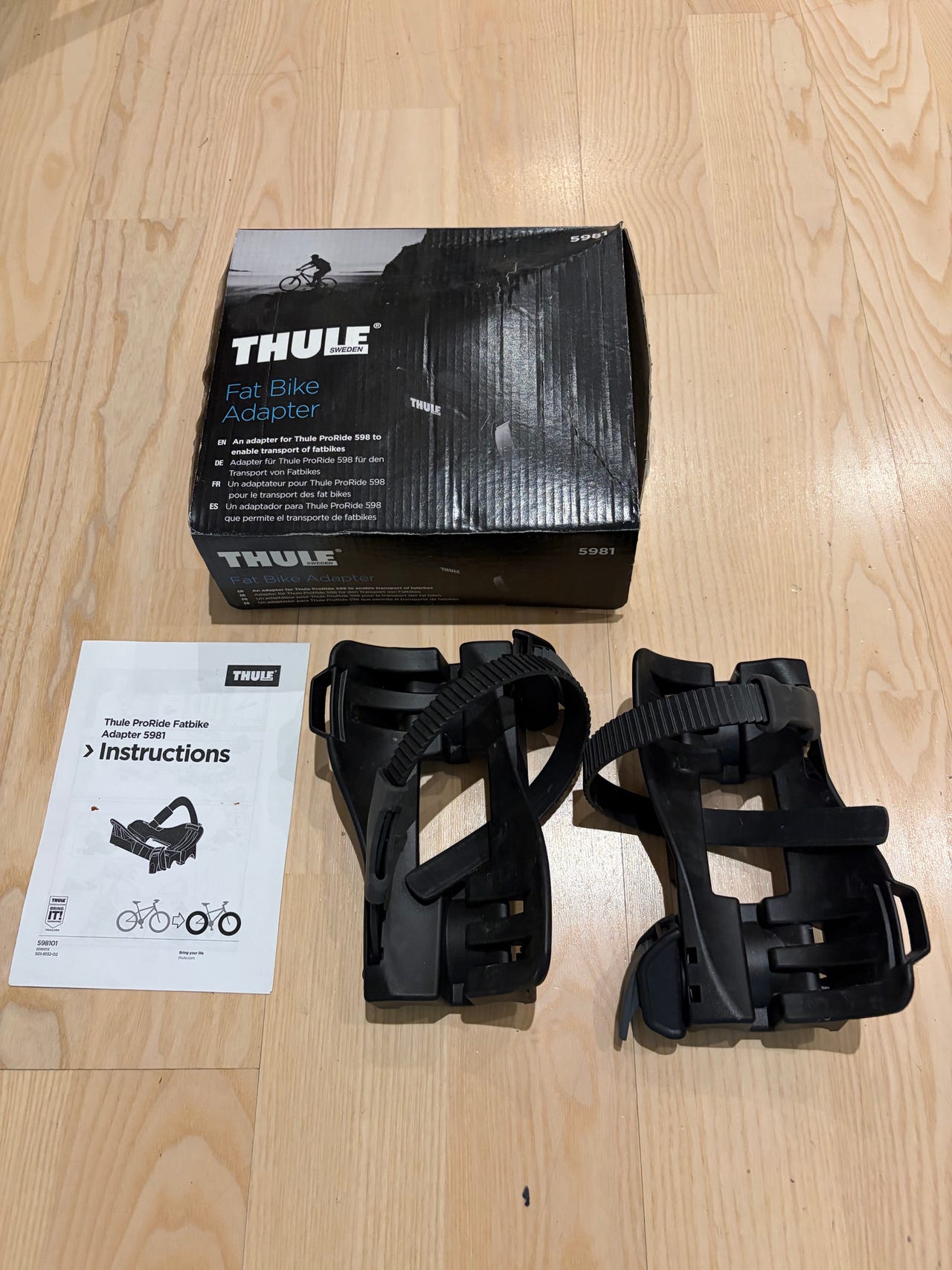 Adaptateur Thule Fatbike 5991 – Pour Pneus 3-5 Pouces – Neuf