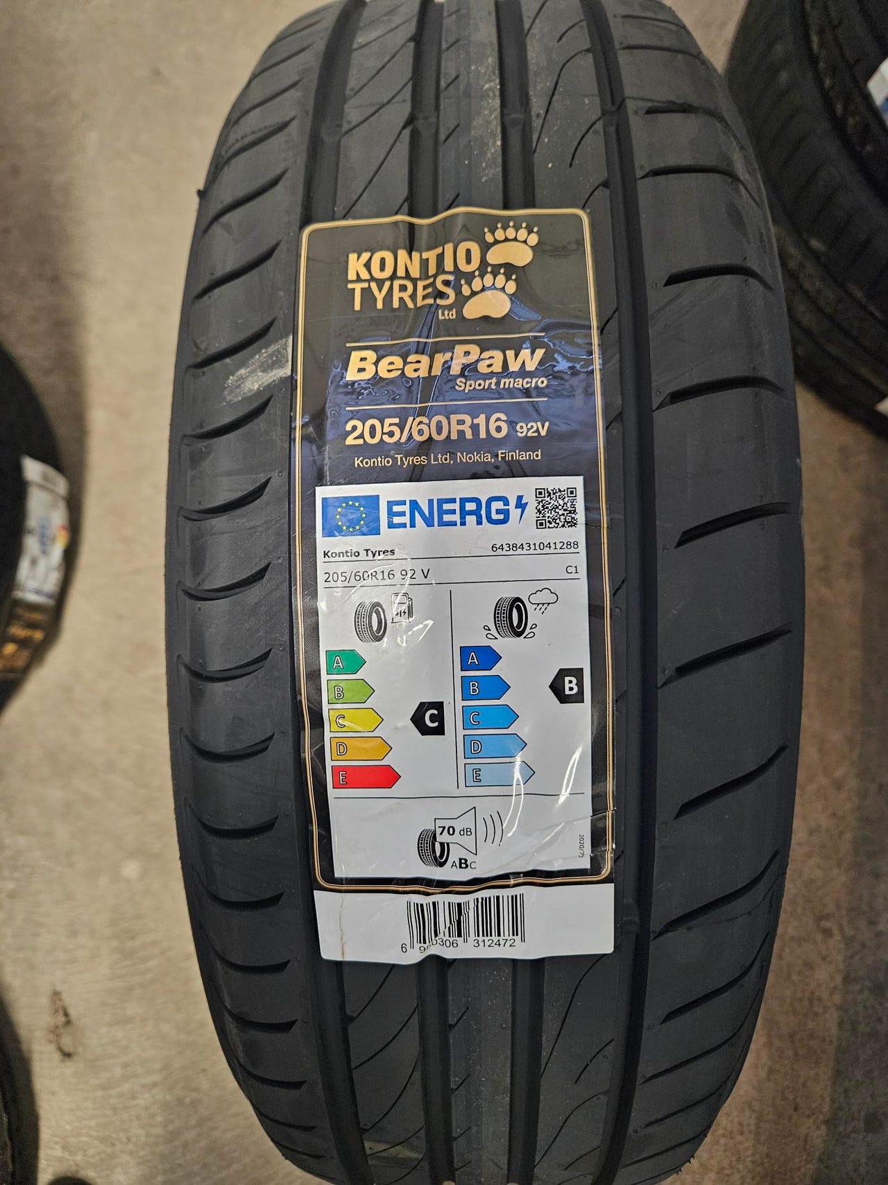 205/60R16 Linglong/ Kontio/ Kumho/ Hankook  uusia kesärenkaita