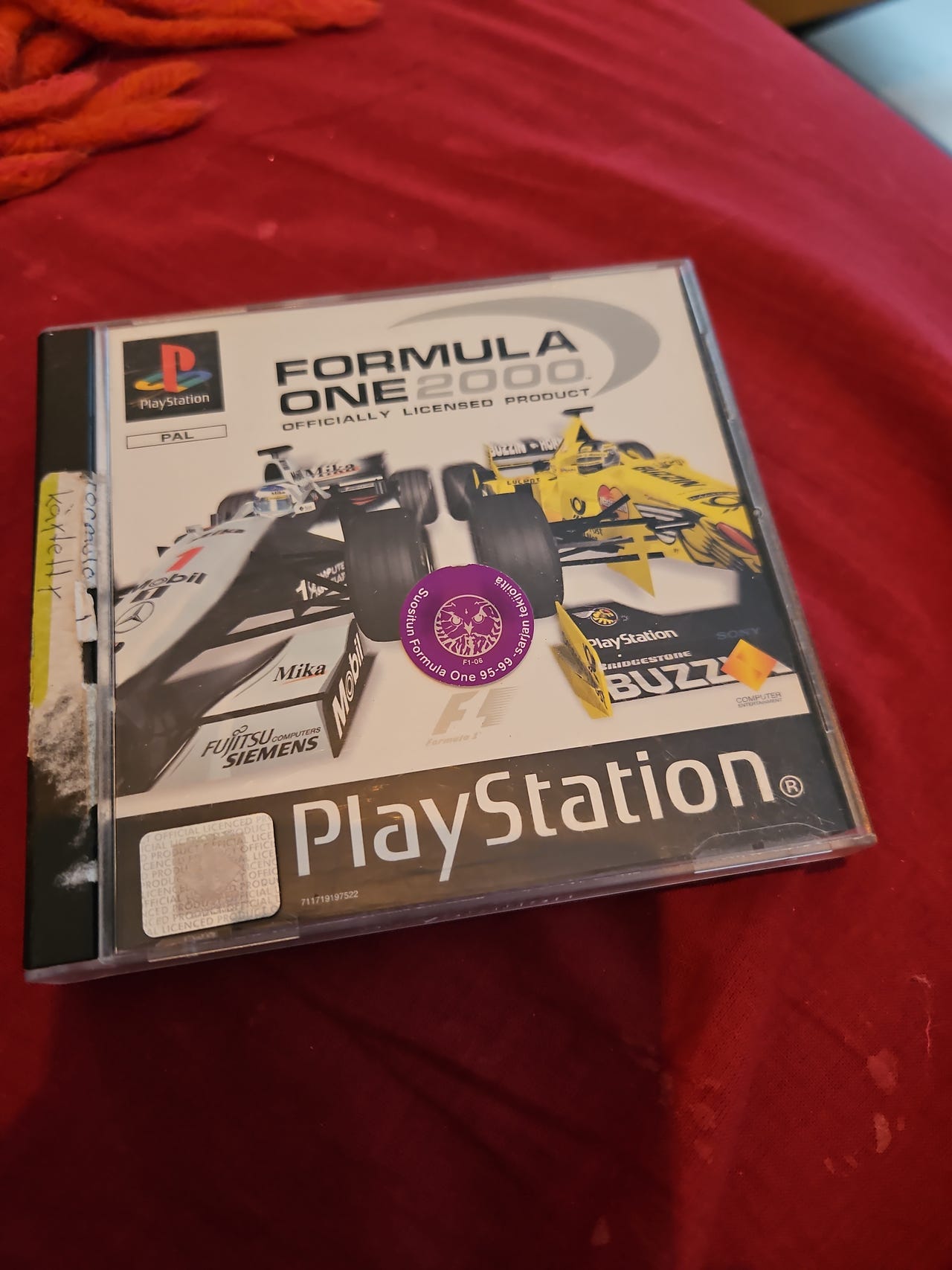 Formula One 2000 Playstation-peli