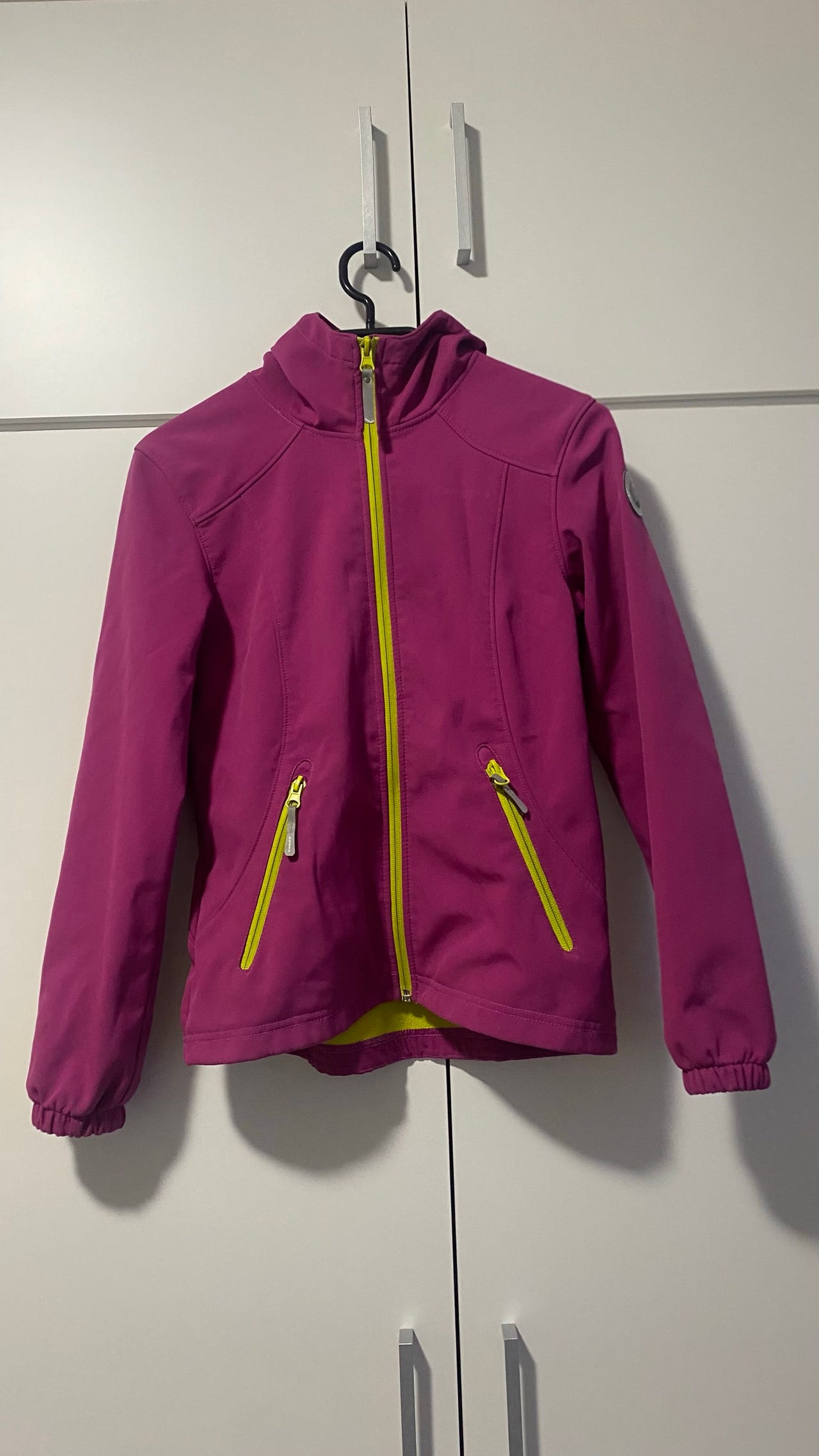 Icepeak violetti/lila välikausitakki tytölle koko 152 cm