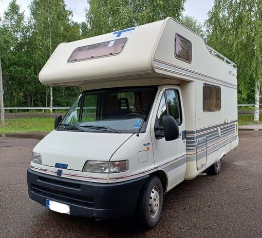 Vuokrataan asuntoauto (vuokralle), Tampere (LMC Liberty 2.8 JTD -