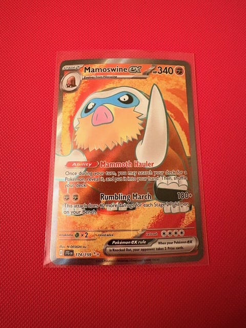 mamoswine pokemon card value Amazon.com: Pokemon main image 1