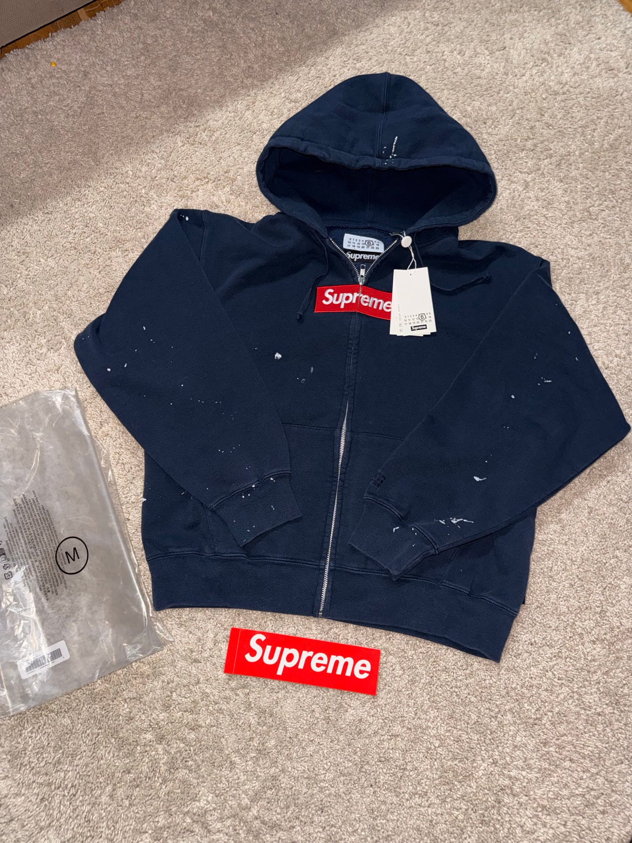 Supreme x MM6, navy | Tori