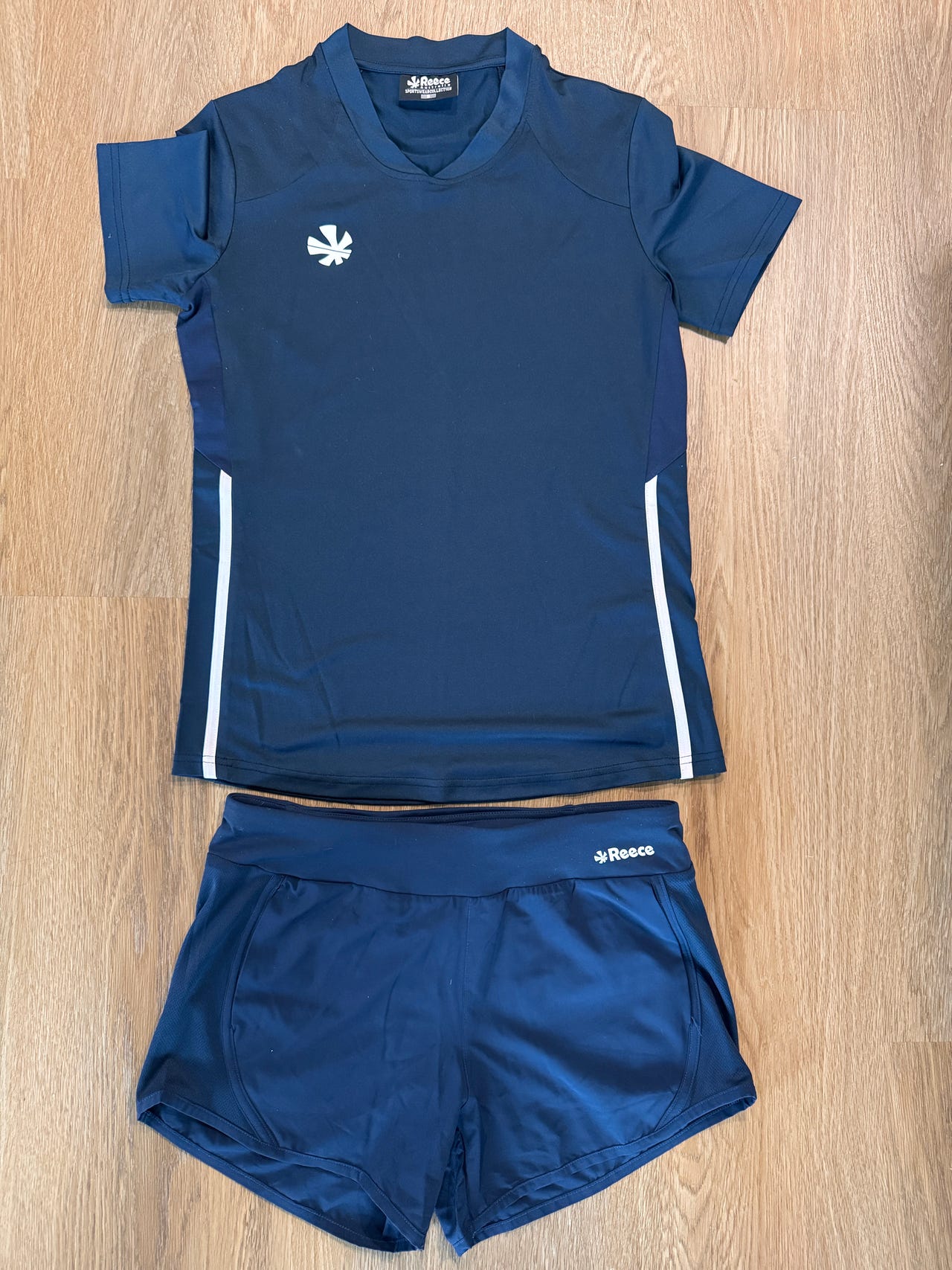 Padel paita ja shortsit naiset M sininen