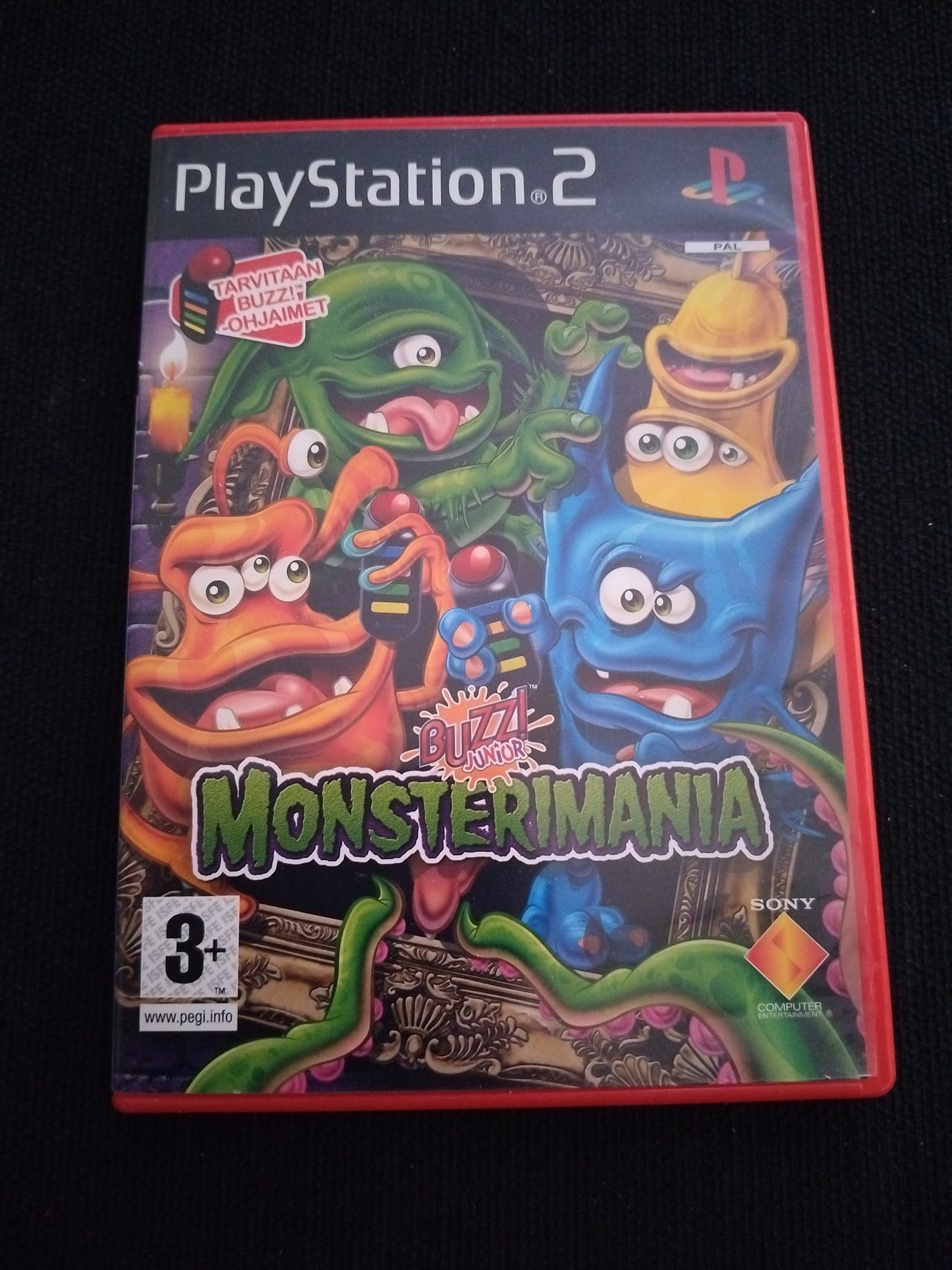 PlayStation 2 Buzz! Monstermania peli